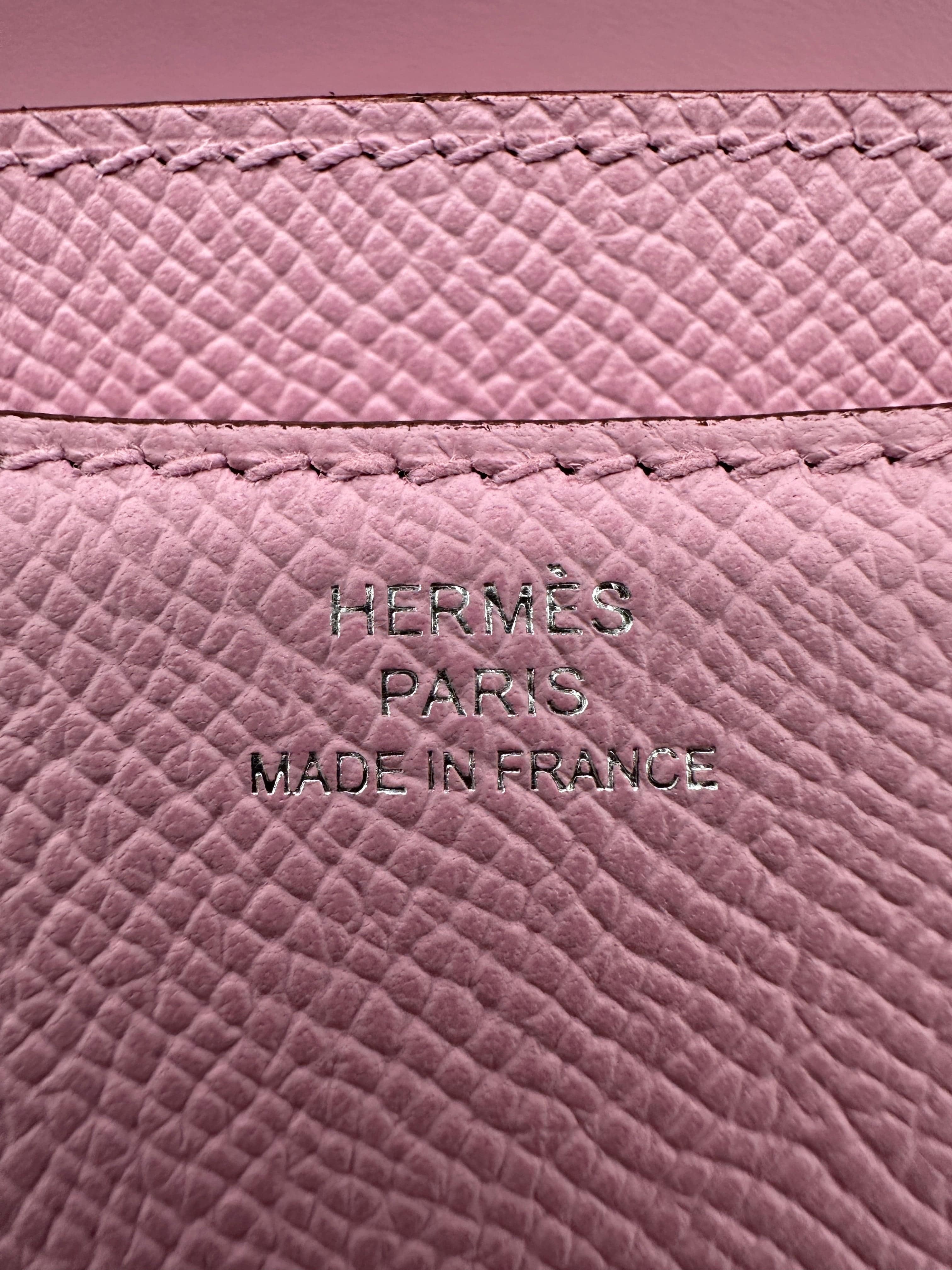Hermès Hermès Constance 18 Mauve Sylvestre Epsom Palladium Hardware