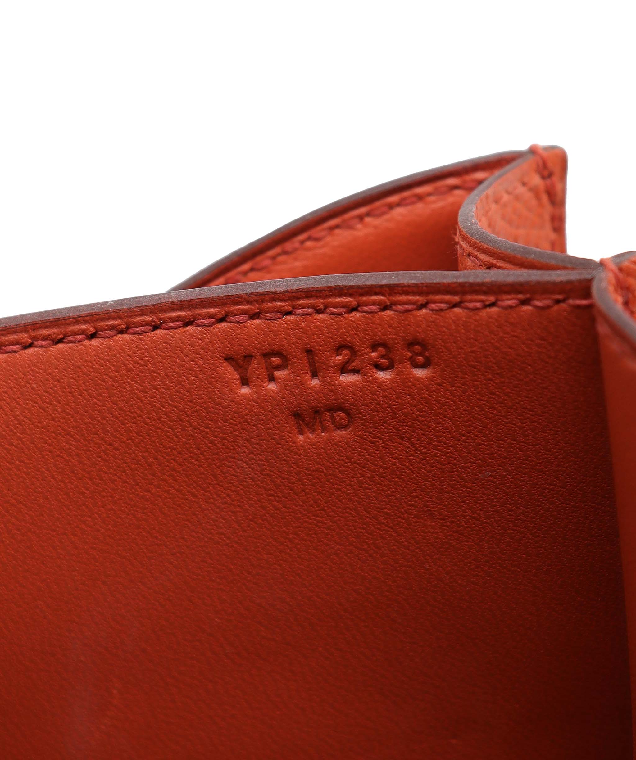 Hermès Hermes Constance Apricot pink enamel ASC6793