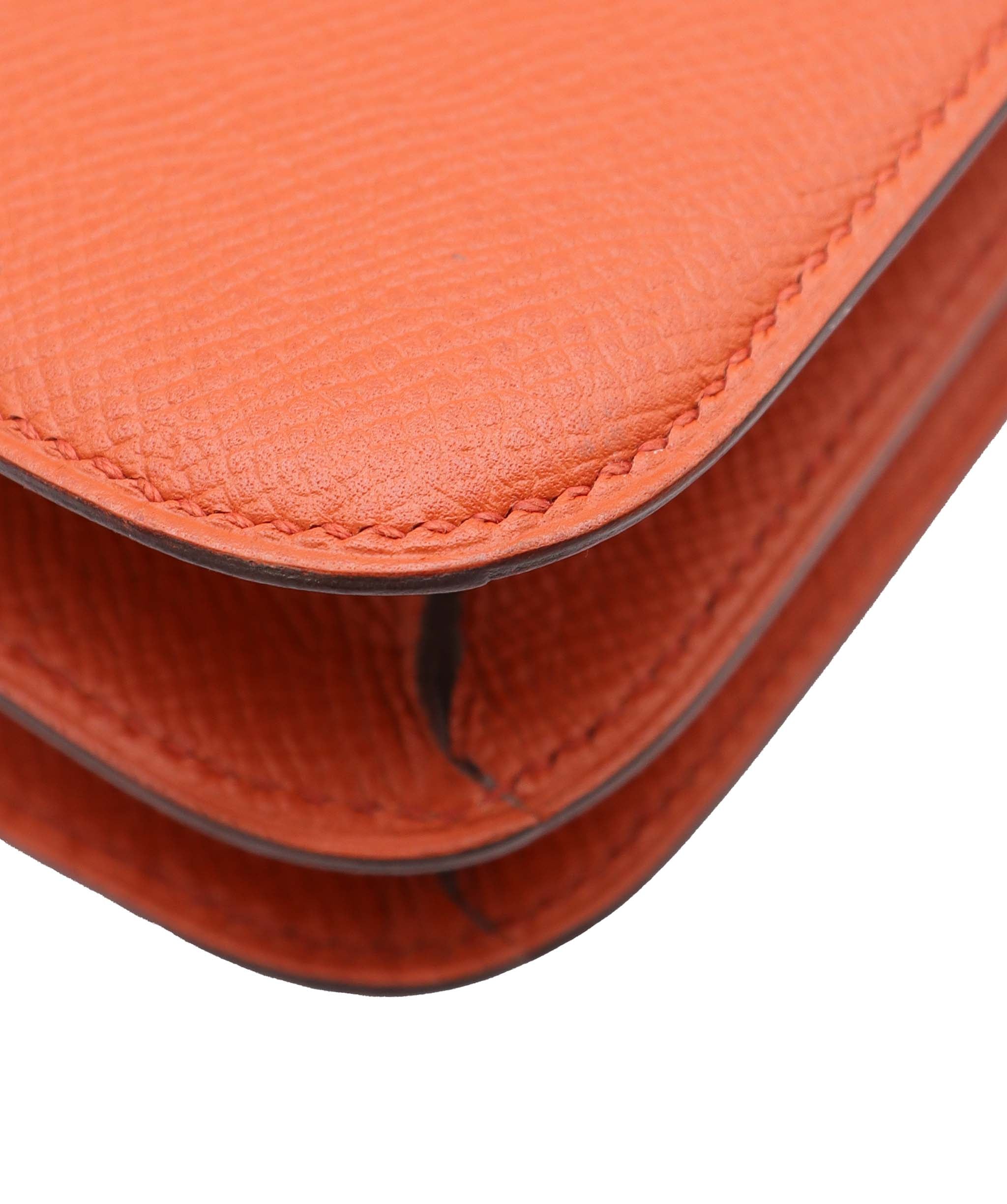 Hermès Hermes Constance Apricot pink enamel ASC6793