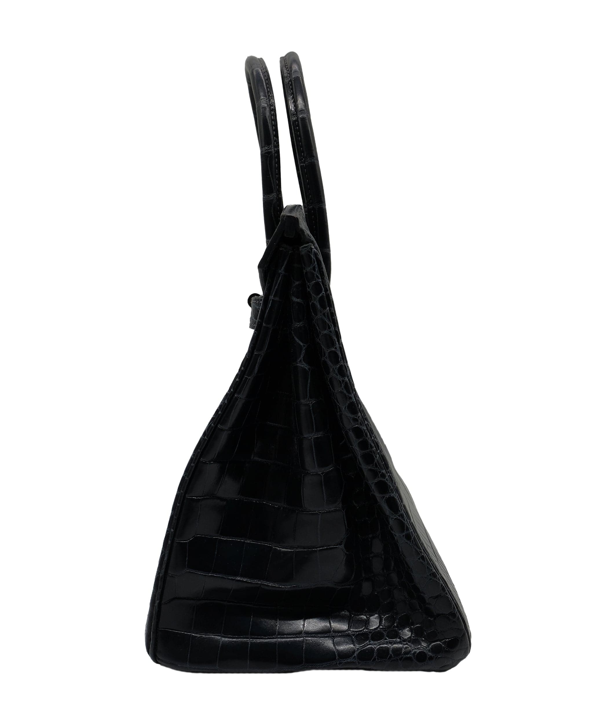 Hermès Hermes Crocodile Birkin 35 PHW ASC4712