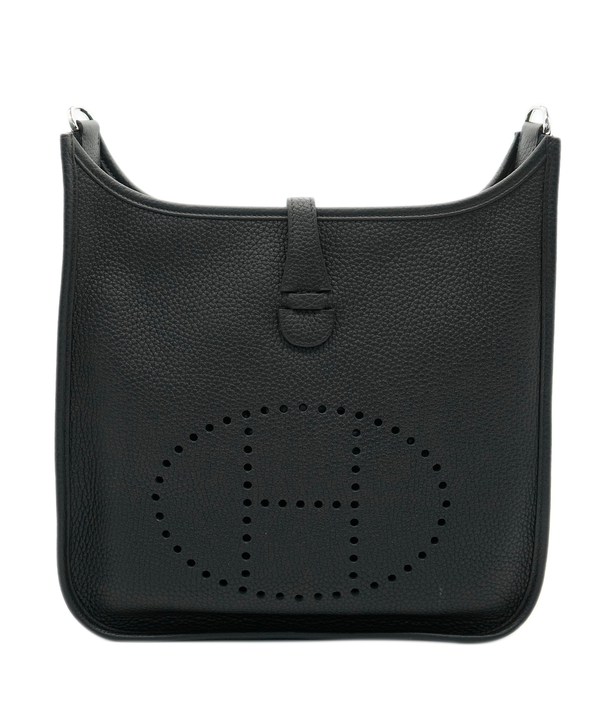 Hermès Hermes Evelyn GM Black With Silver Hardware ALC1762