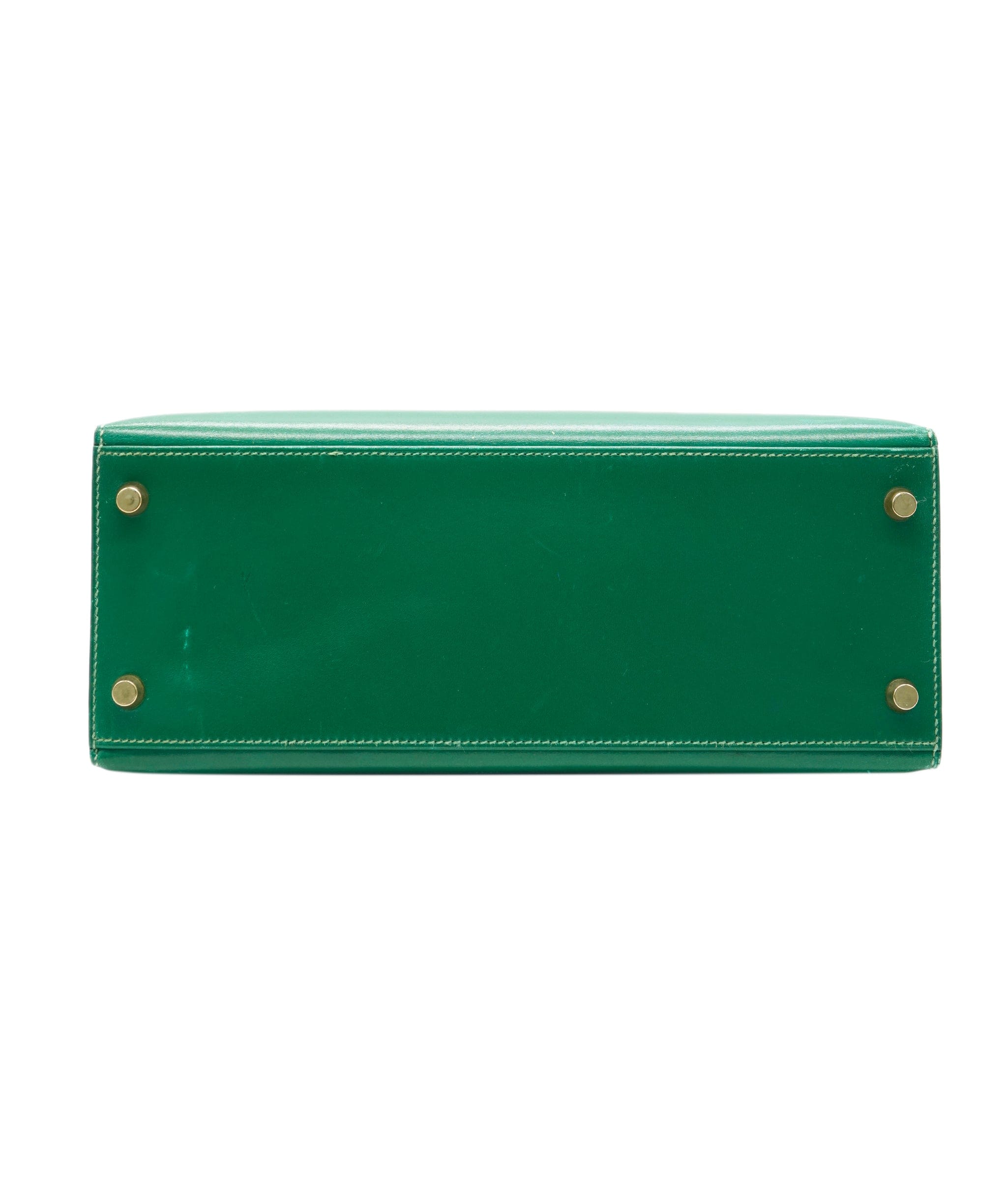 Hermès Hermes green box leather kelly 28 with GHW - AJC0920