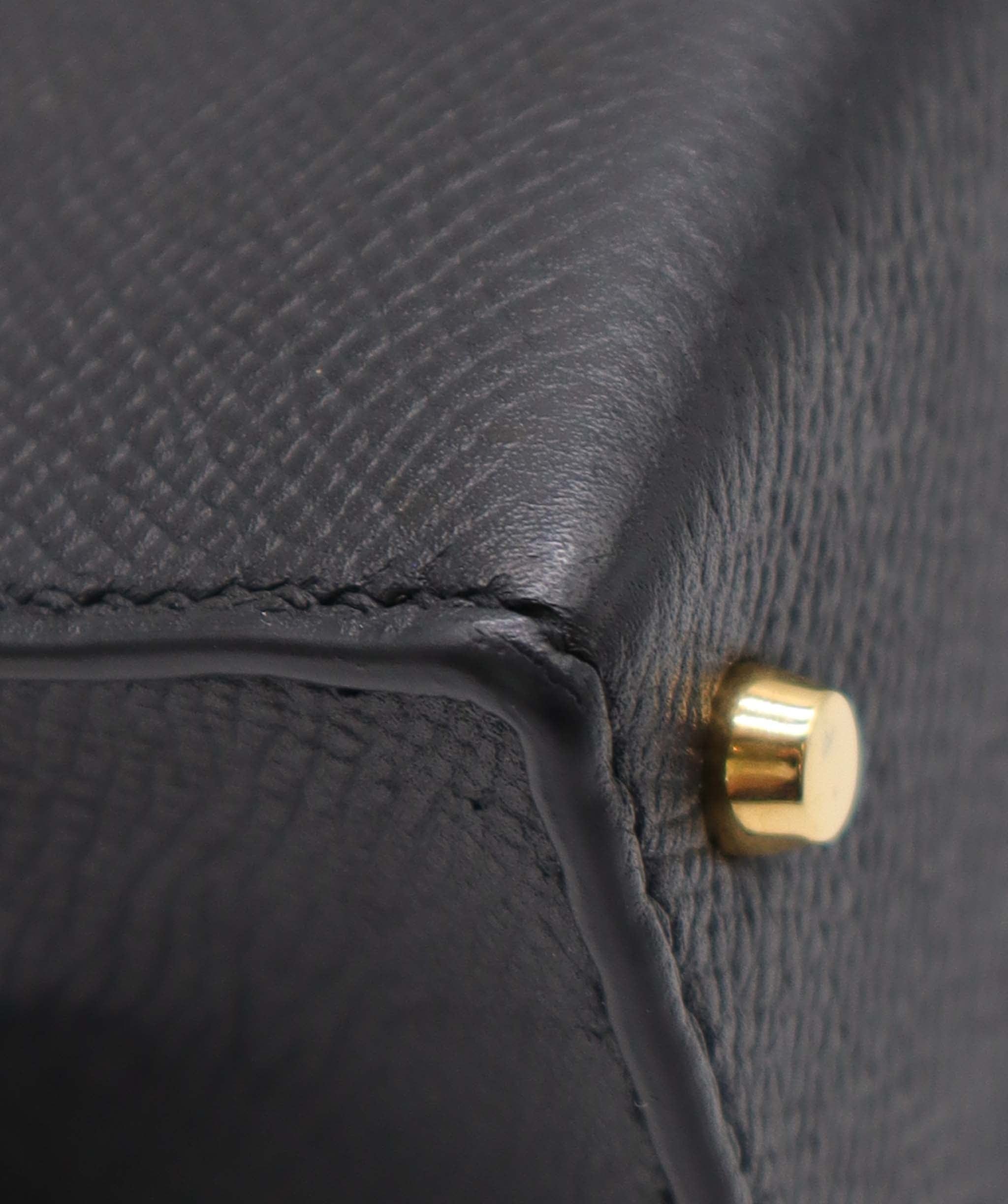 Hermès Hermes Kelly 20 Black Epsom GHW #C - Preloved SKC2049 YEAR 2018