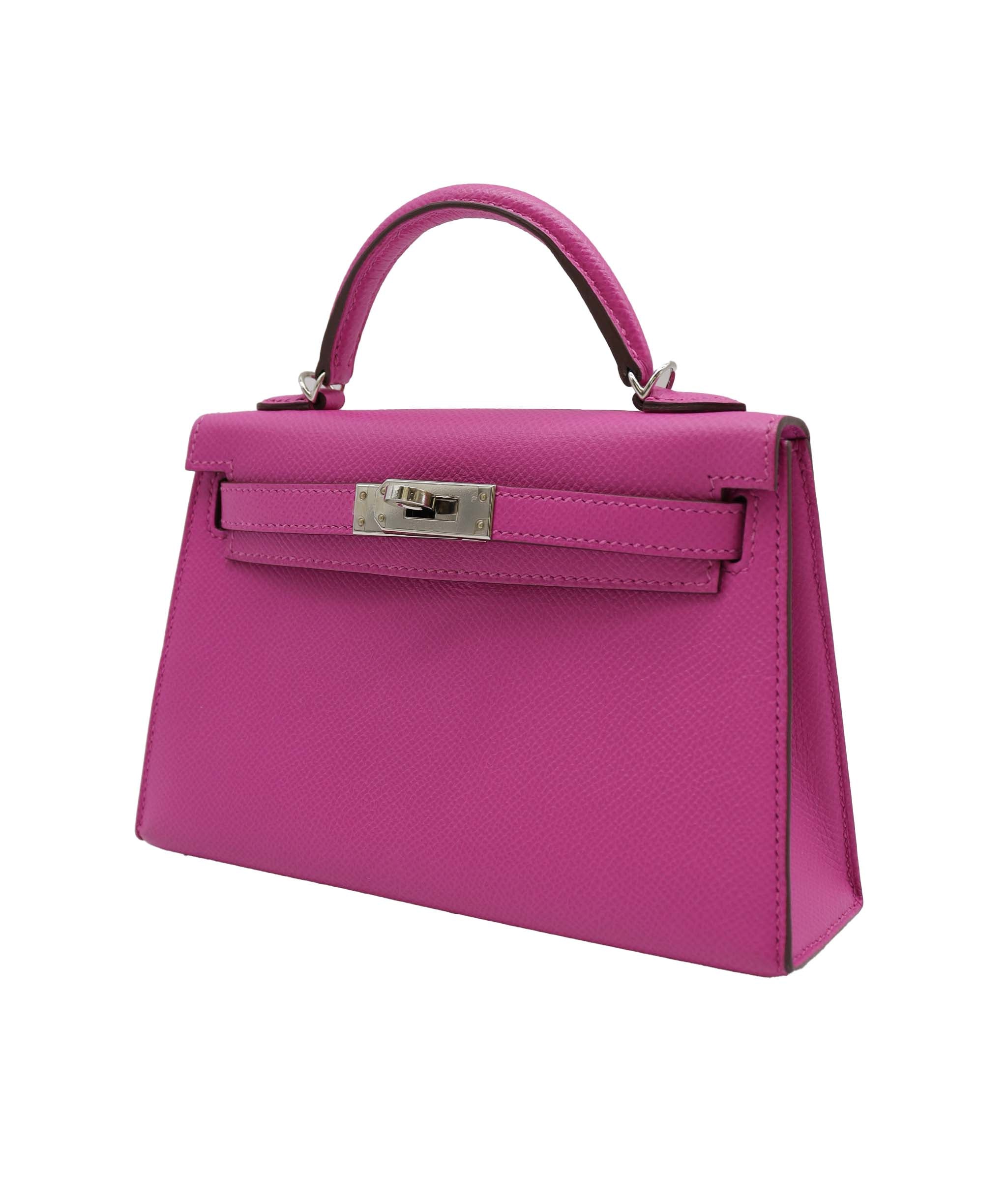 Hermès Hermes Kelly 20 Magnolia Epsom PHW #C SKC1933