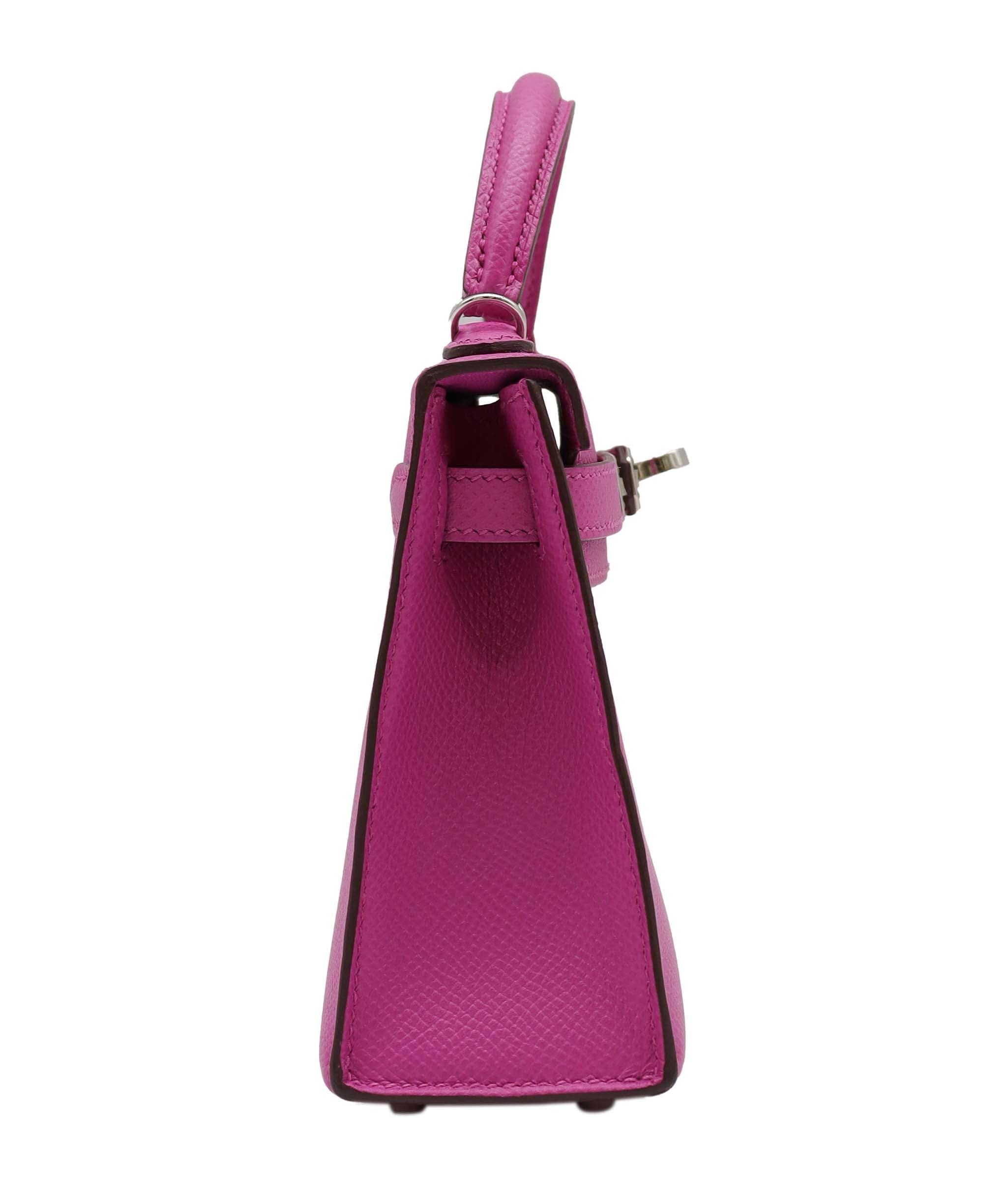 Hermès Hermes Kelly 20 Magnolia Epsom PHW #C SKC1933