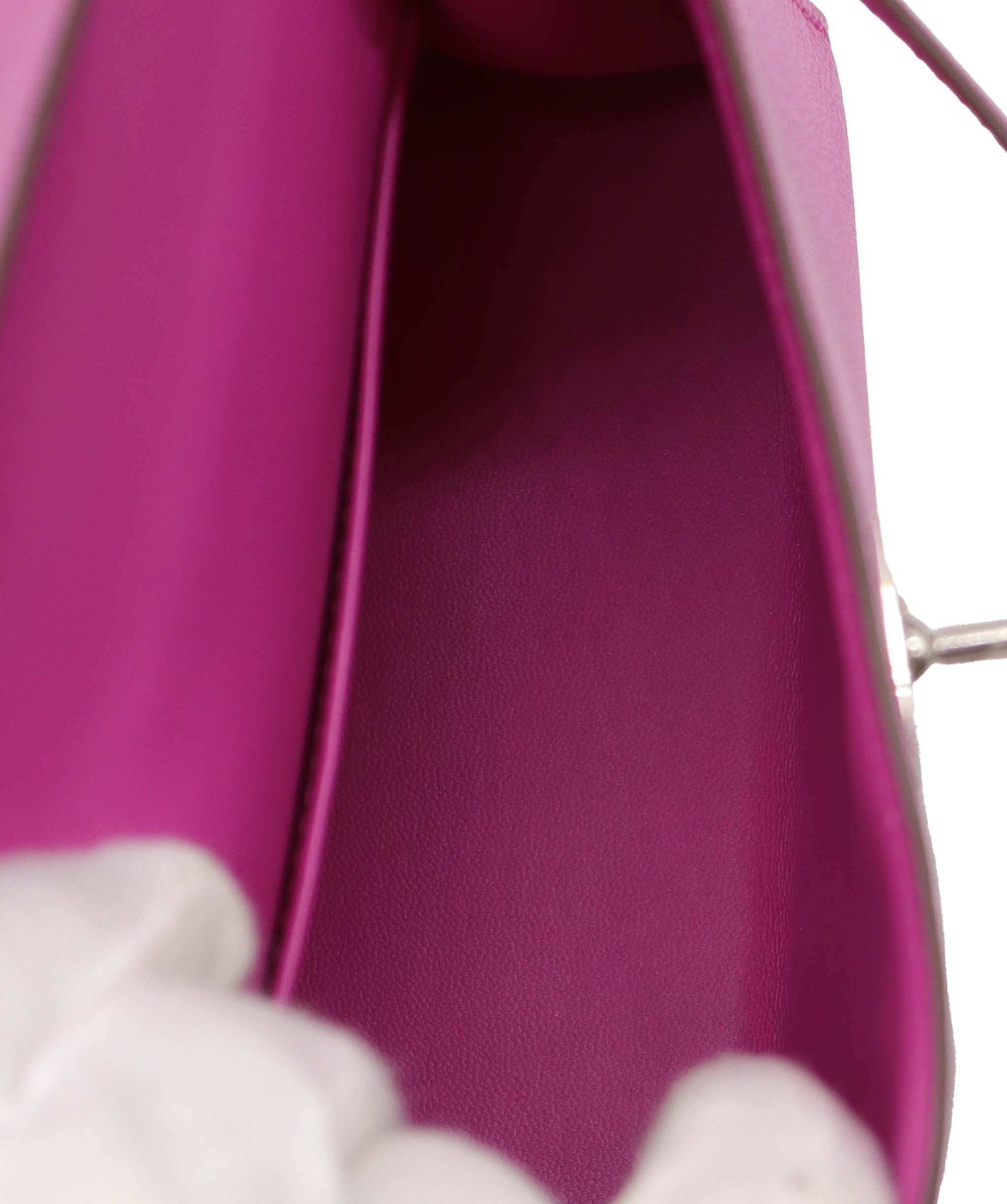 Hermès Hermes Kelly 20 Magnolia Epsom PHW #C SKC8017H