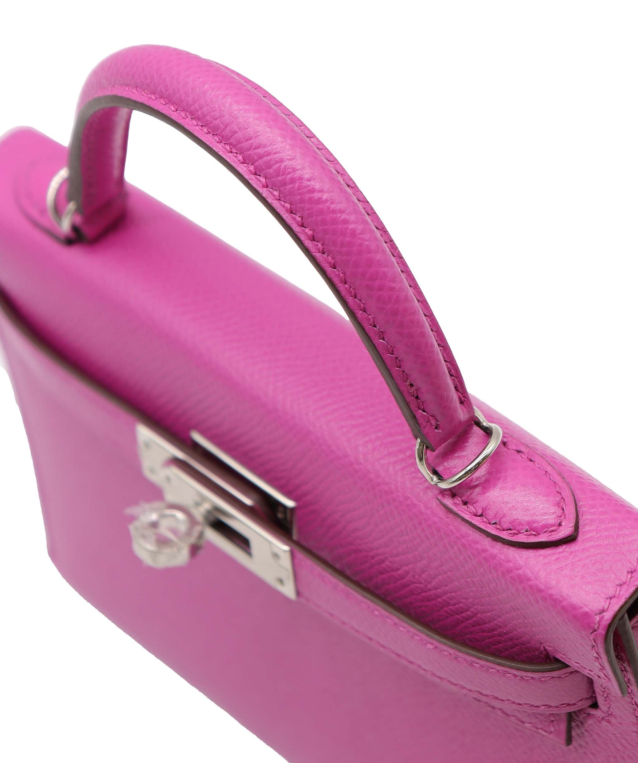 Hermès Hermes Kelly 20 Magnolia Epsom PHW #C SKC8017H