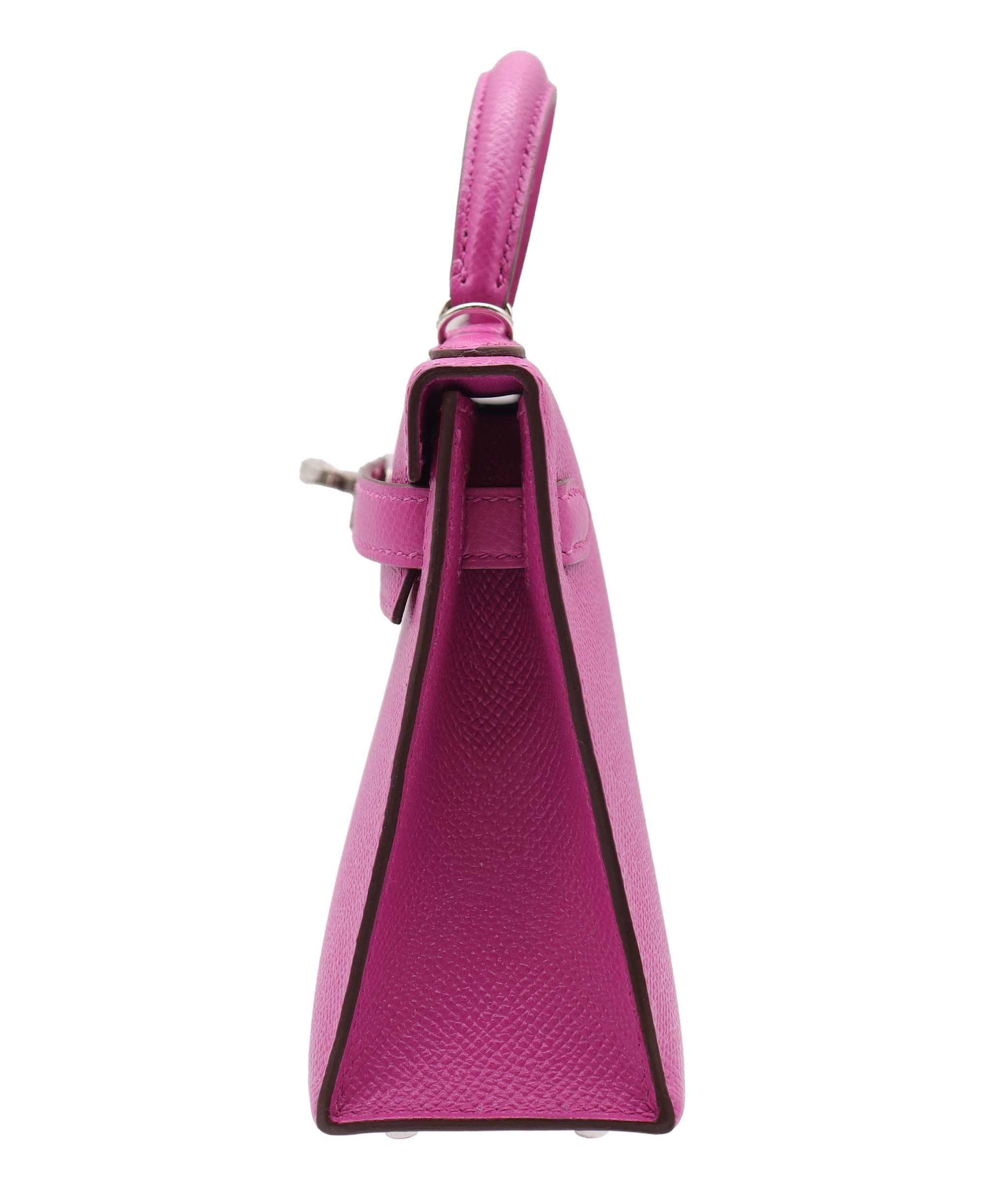 Hermès Hermes Kelly 20 Magnolia Epsom PHW #C SKC8017H