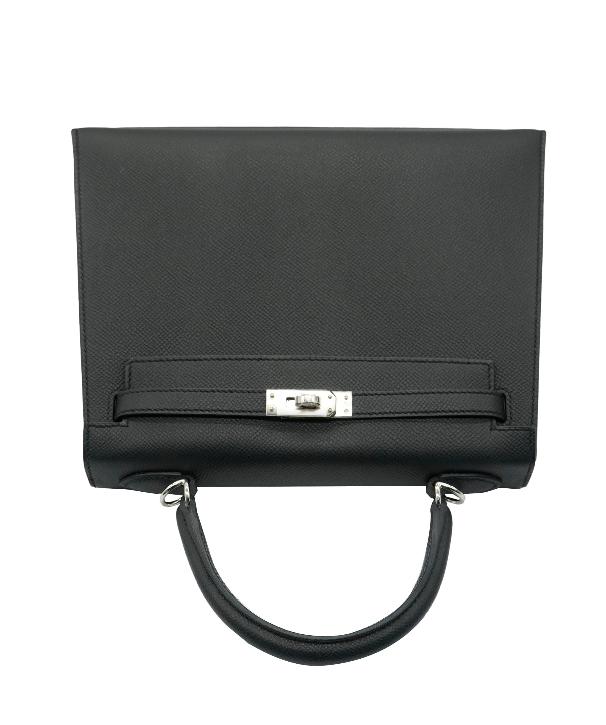 Hermès Hermes Kelly 25 Noir Epsom With Palladium Hardware 2022 ALC2699