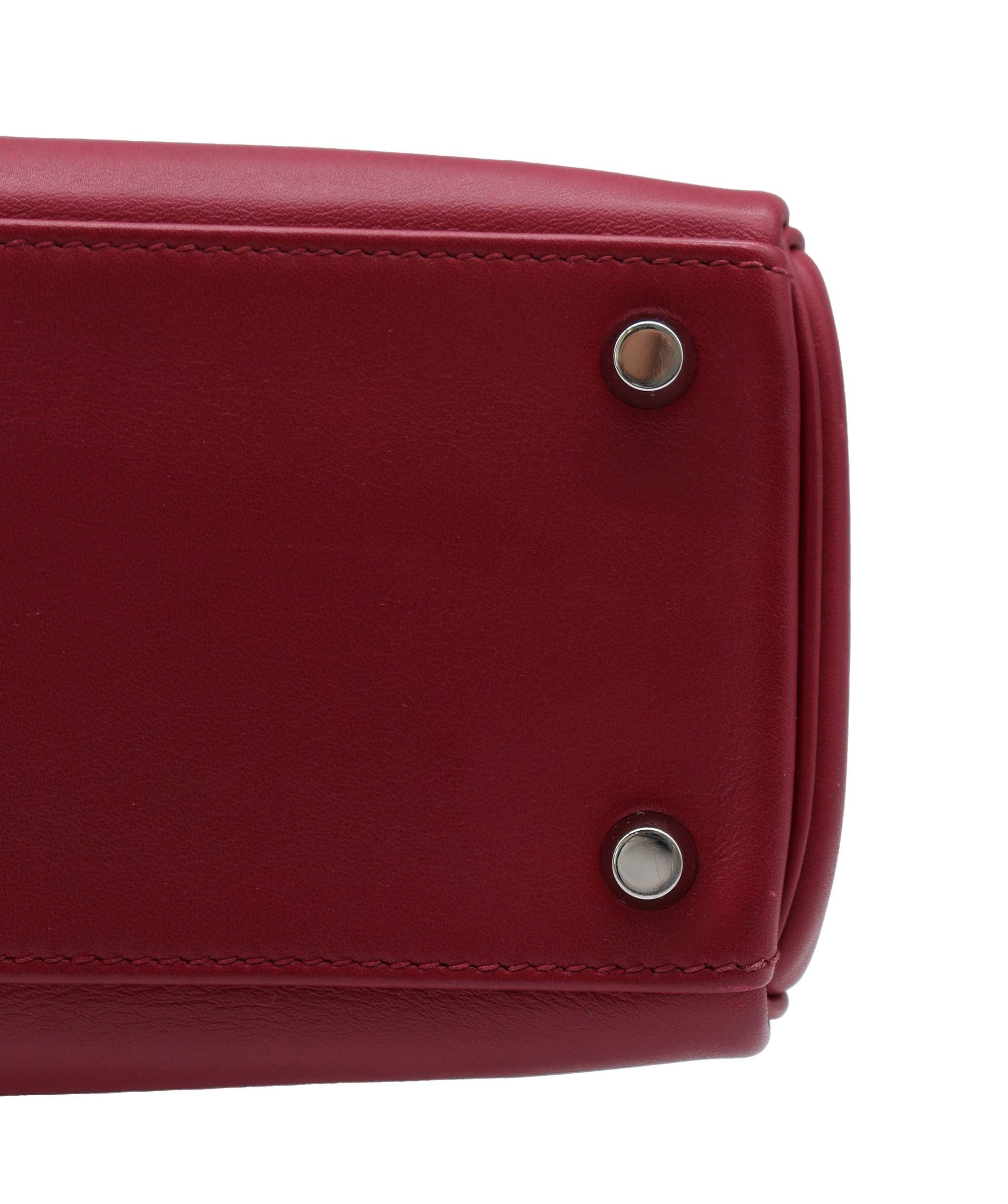 Hermès Hermes Kelly 25 PHW Swift DXBS3358 SQUARE N YEAR 2010