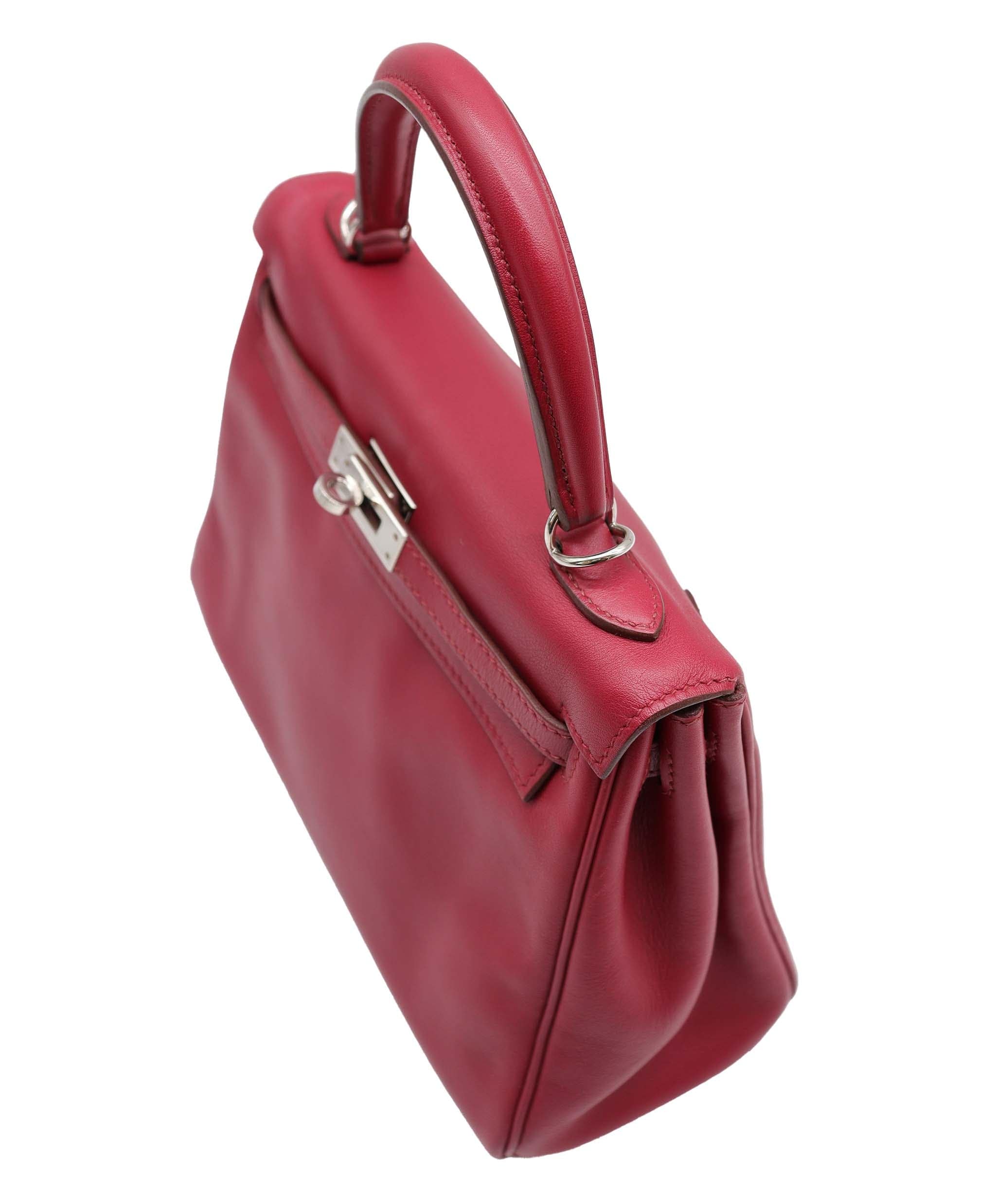 Hermès Hermes Kelly 25 PHW Swift DXBS3358 SQUARE N YEAR 2010