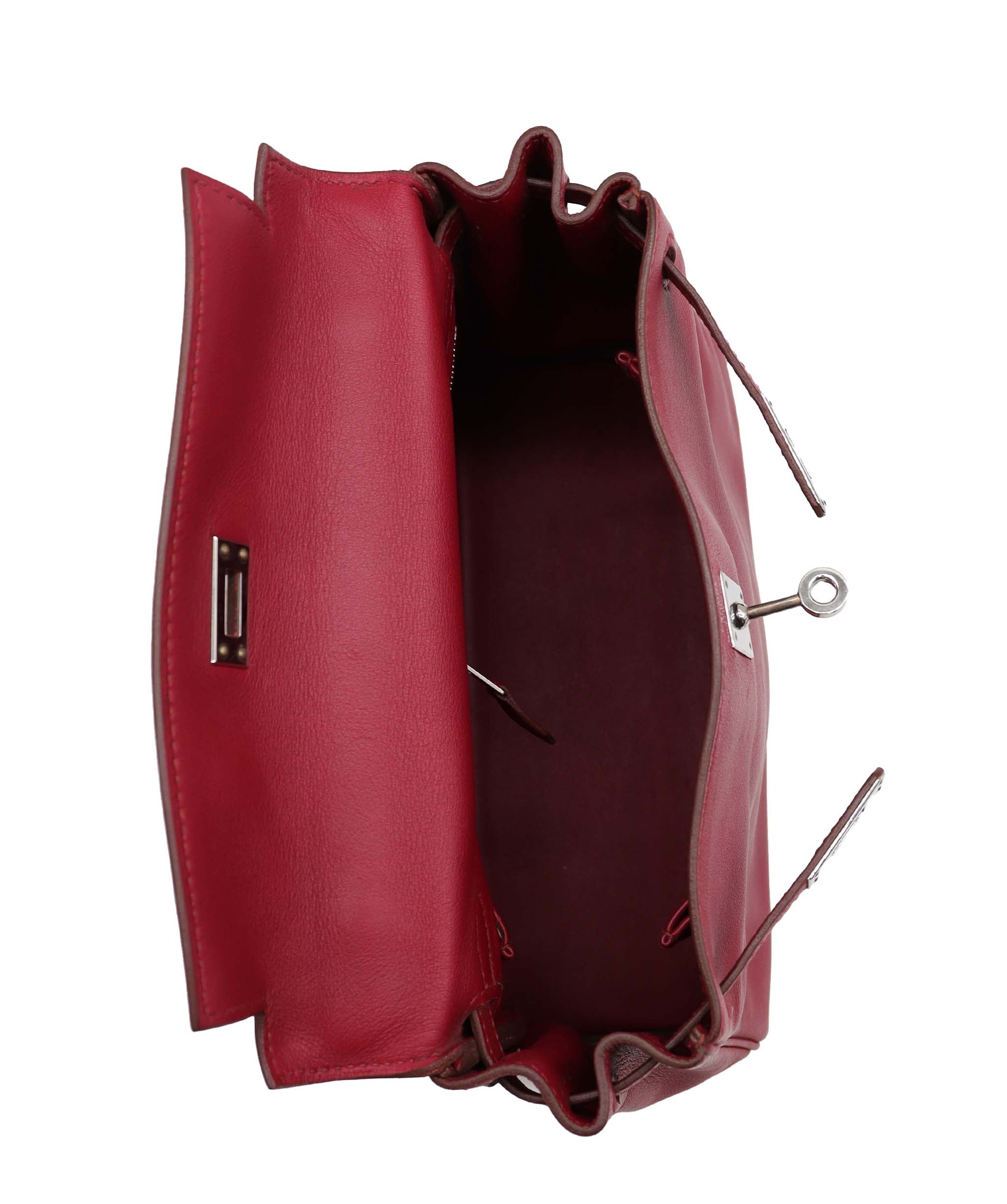 Hermès Hermes Kelly 25 PHW Swift DXBS3358 SQUARE N YEAR 2010