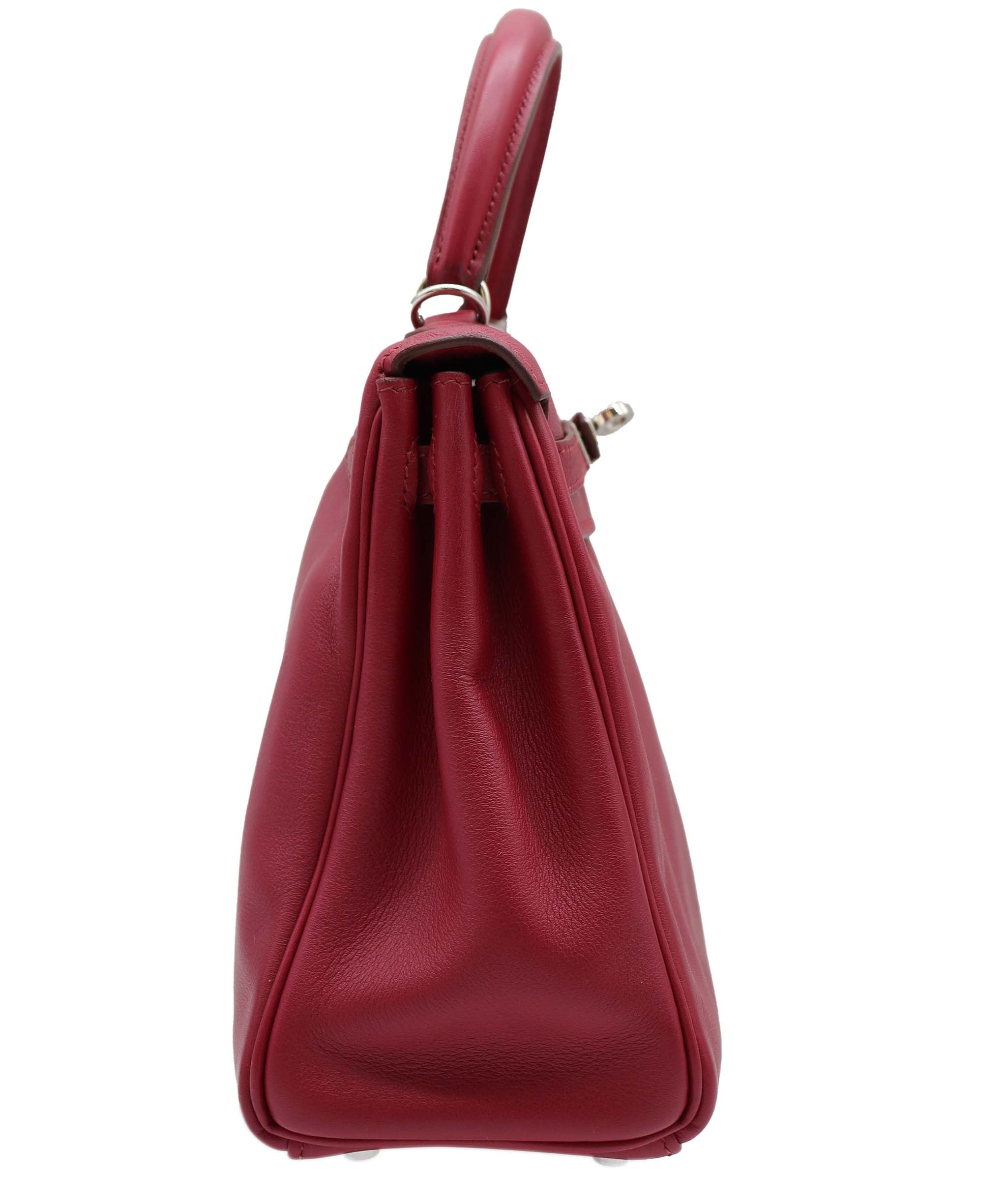 Hermès Hermes Kelly 25 PHW Swift DXBS3358 SQUARE N YEAR 2010