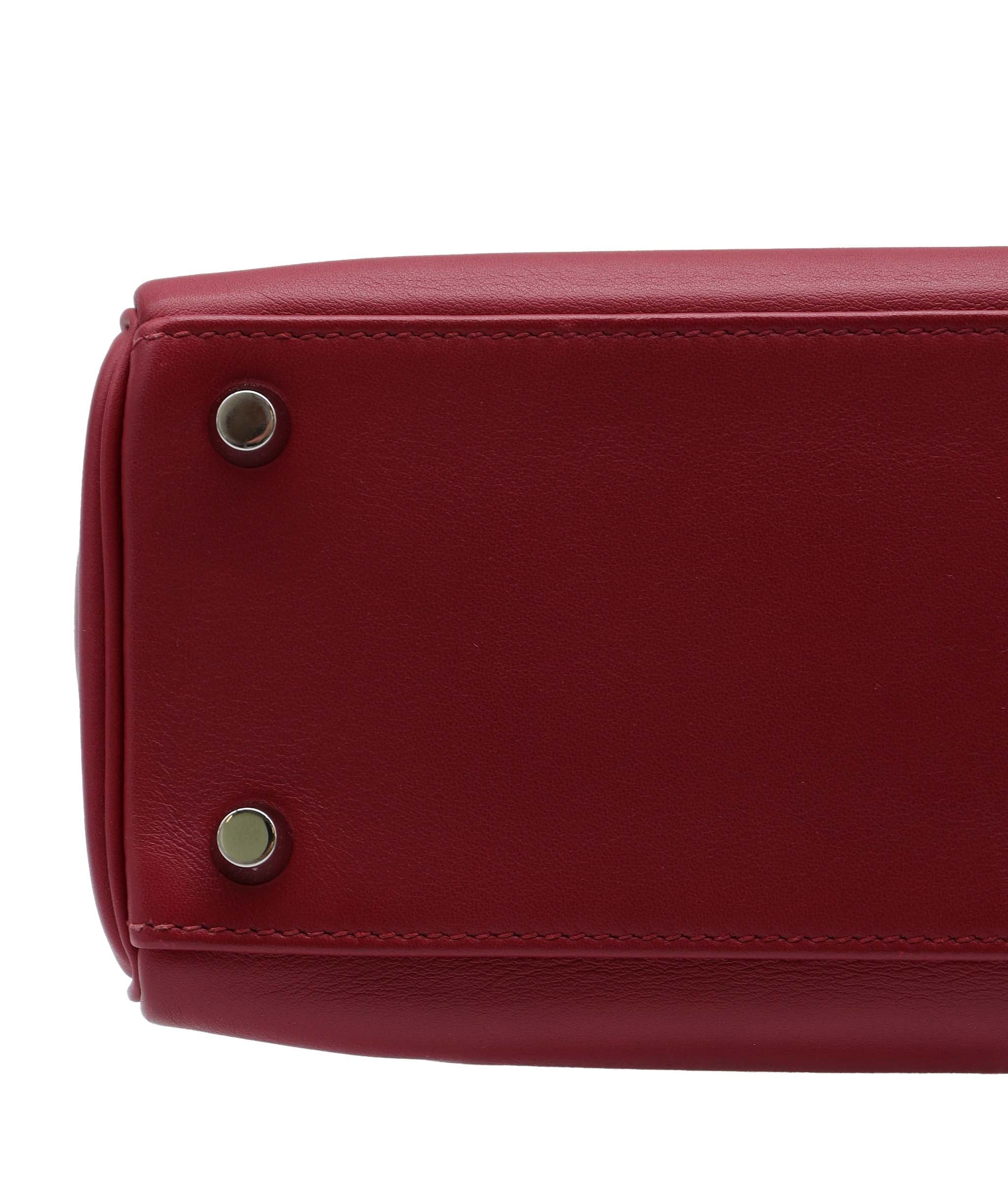 Hermès Hermes Kelly 25 PHW Swift DXBS3358 SQUARE N YEAR 2010