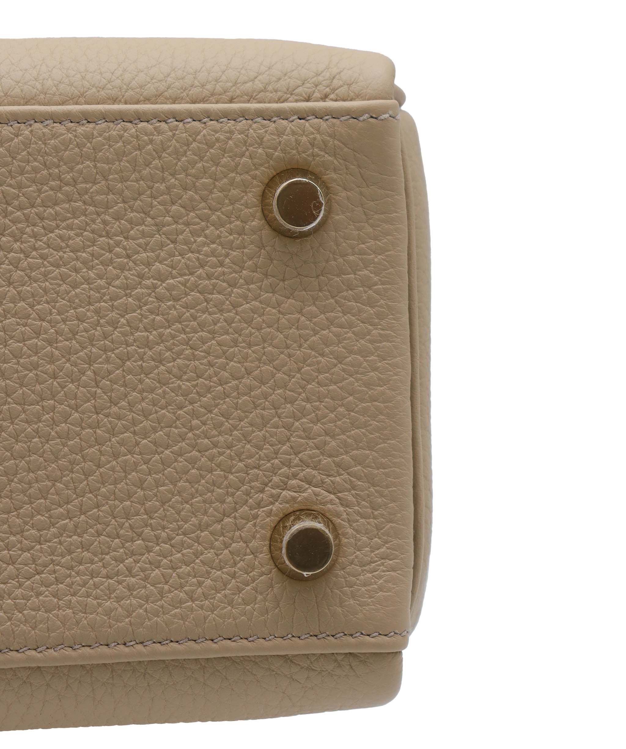 Hermès Hermes Kelly 25 Retourne Trench Togo PBHW #K SKC2025