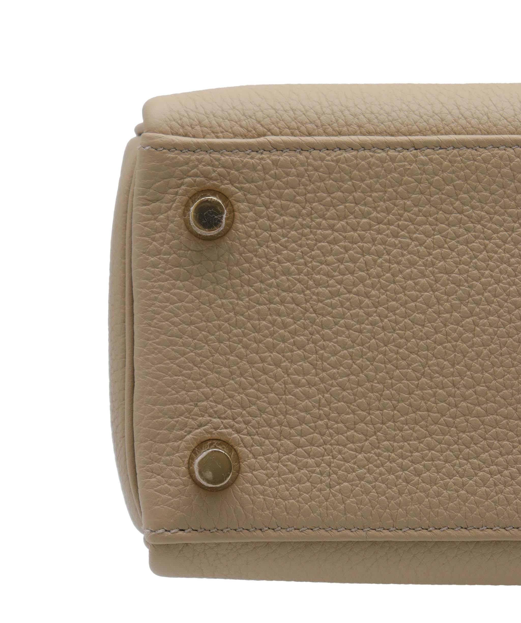 Hermès Hermes Kelly 25 Retourne Trench Togo PBHW #K SKC2025