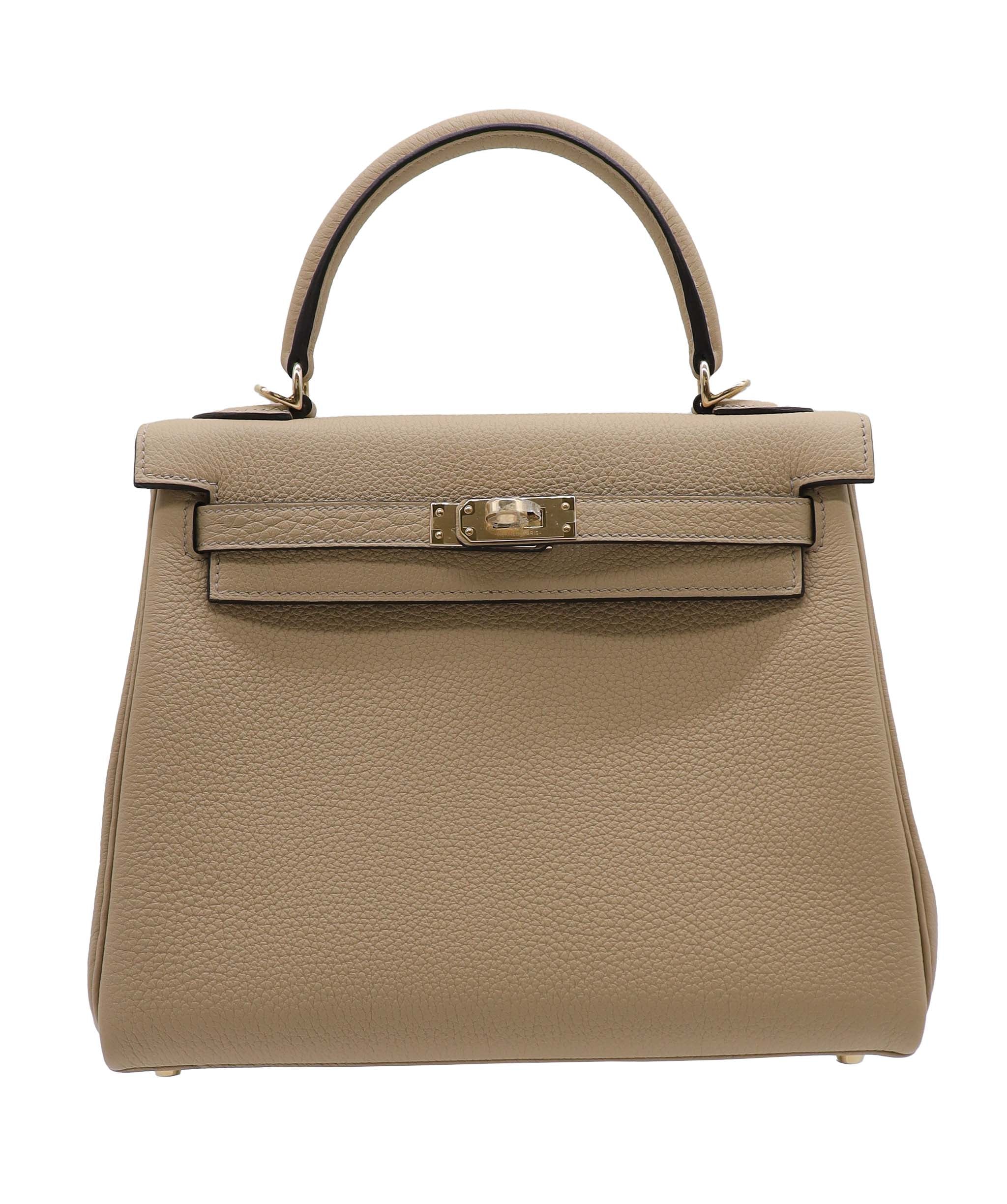Hermès Hermes Kelly 25 Retourne Trench Togo PBHW #K SKC2025