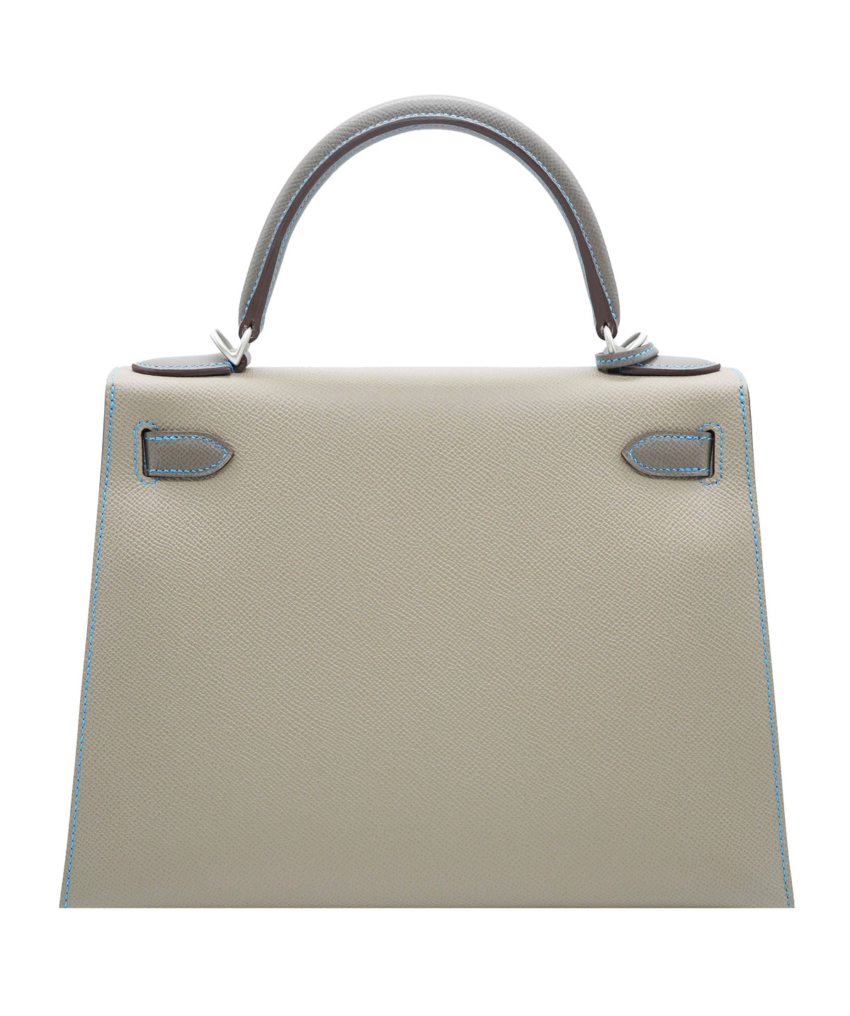 Hermes Kelly 28 Sellier HSS Etoupe (Blue Stitch) Epsom BPHW ASL10983
