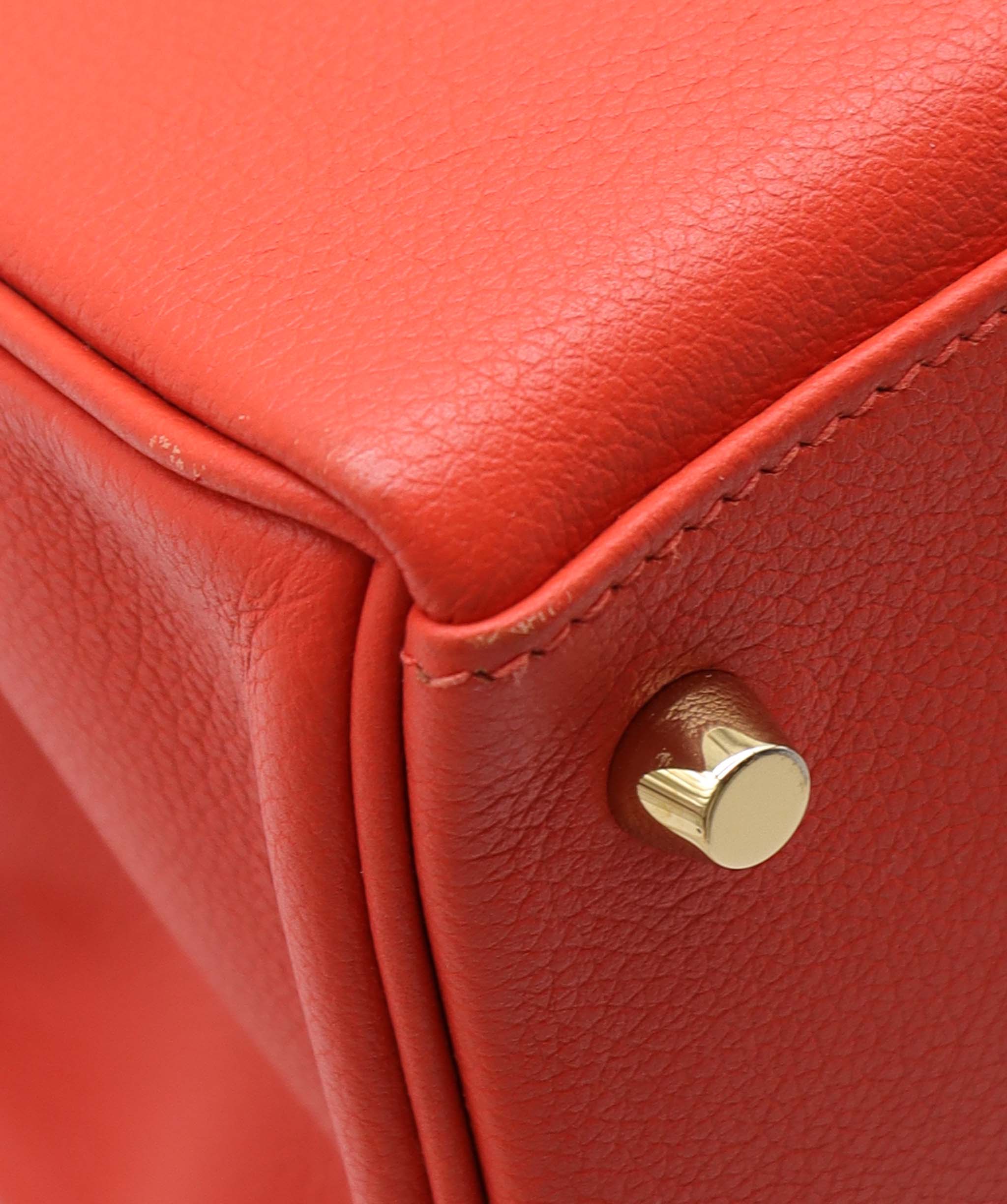 Hermès Hermes Kelly 32 Evercolour with box, dustbag & clochette AGC2537 year 2018