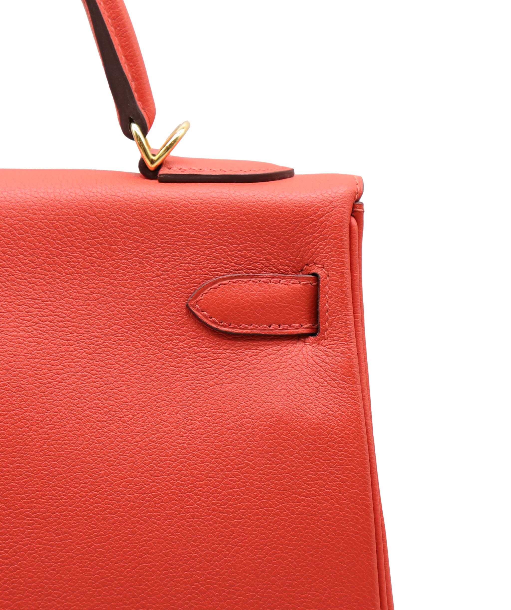 Hermès Hermes Kelly 32 Evercolour with box, dustbag & clochette AGC2537 year 2018