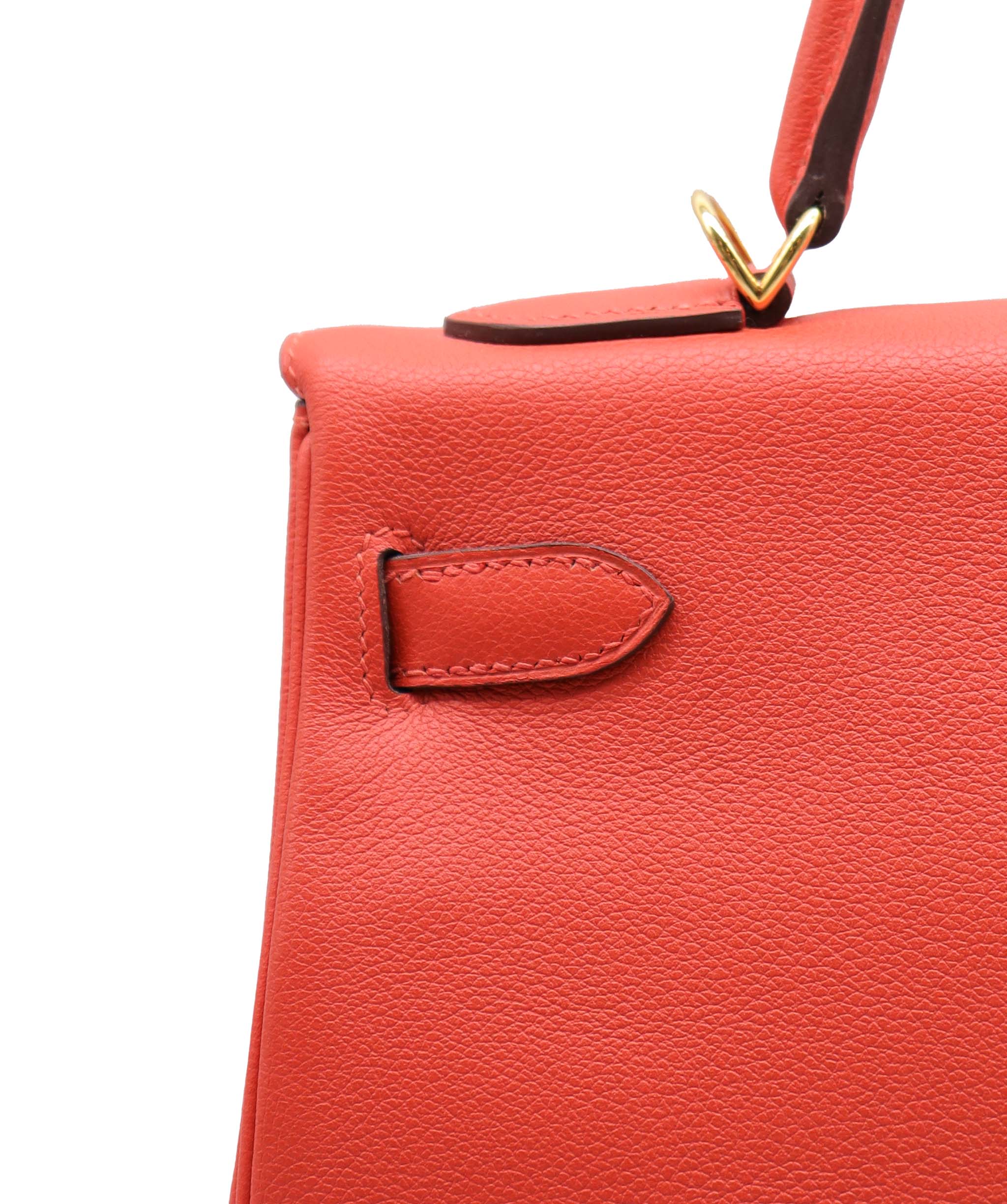 Hermès Hermes Kelly 32 Evercolour with box, dustbag & clochette AGC2537 year 2018