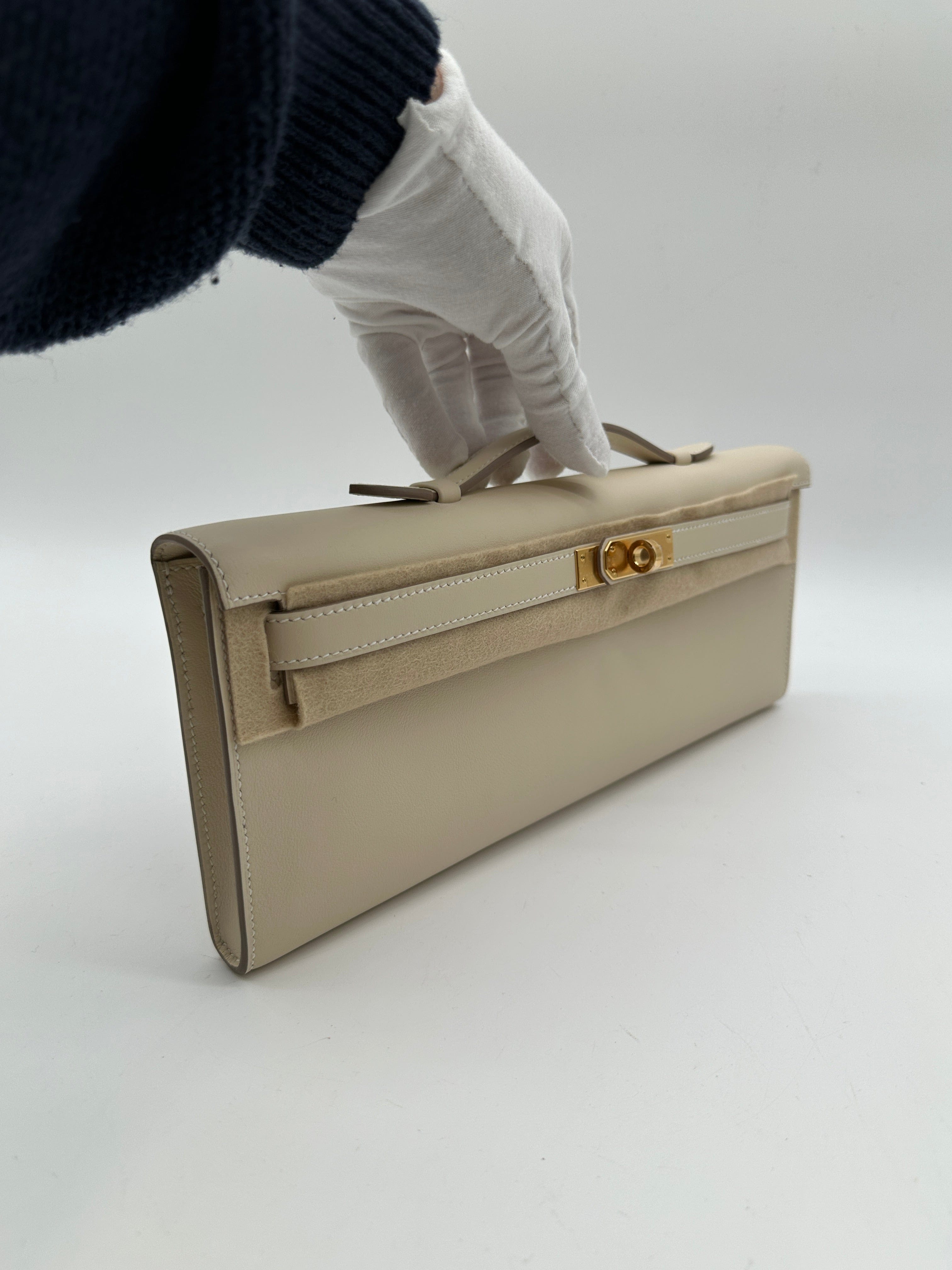 Hermès Hermès Kelly Cut craie swfit GHW K PC495