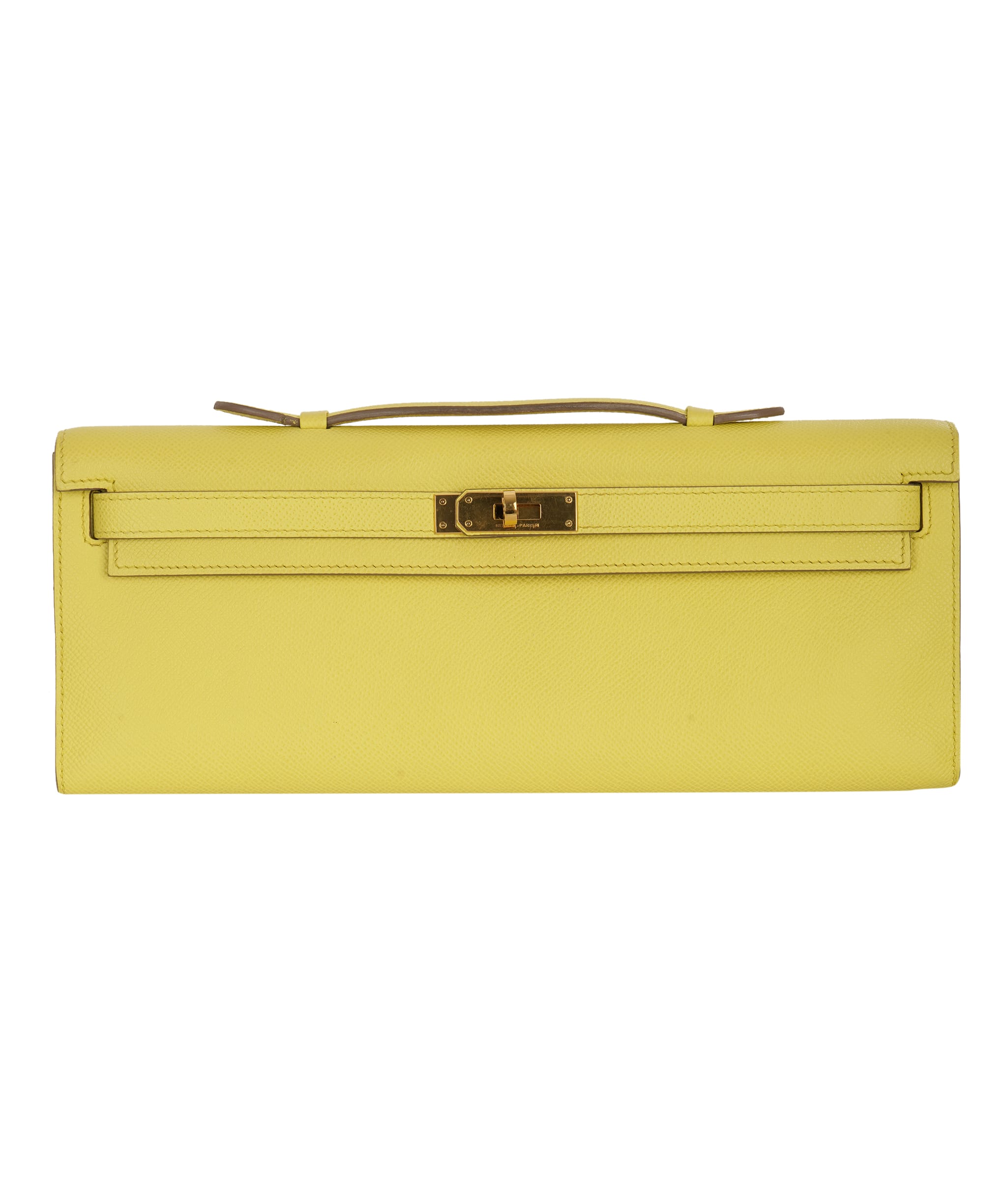 Hermès Hermés Kelly Cut Soufre Epsom With GHW ALC4152