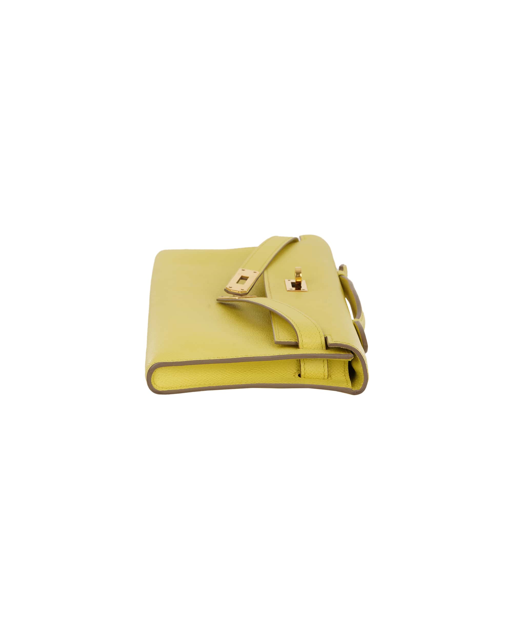 Hermès Hermés Kelly Cut Soufre Epsom With GHW ALC4152