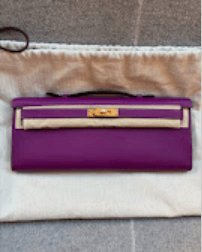 Hermès Hermes Kelly Cut Vert Anemone GHW D Swift ALTC0480