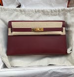 Hermès Hermes Kelly Elan Rouge H GHW Stamp K Epsom ALTC0134