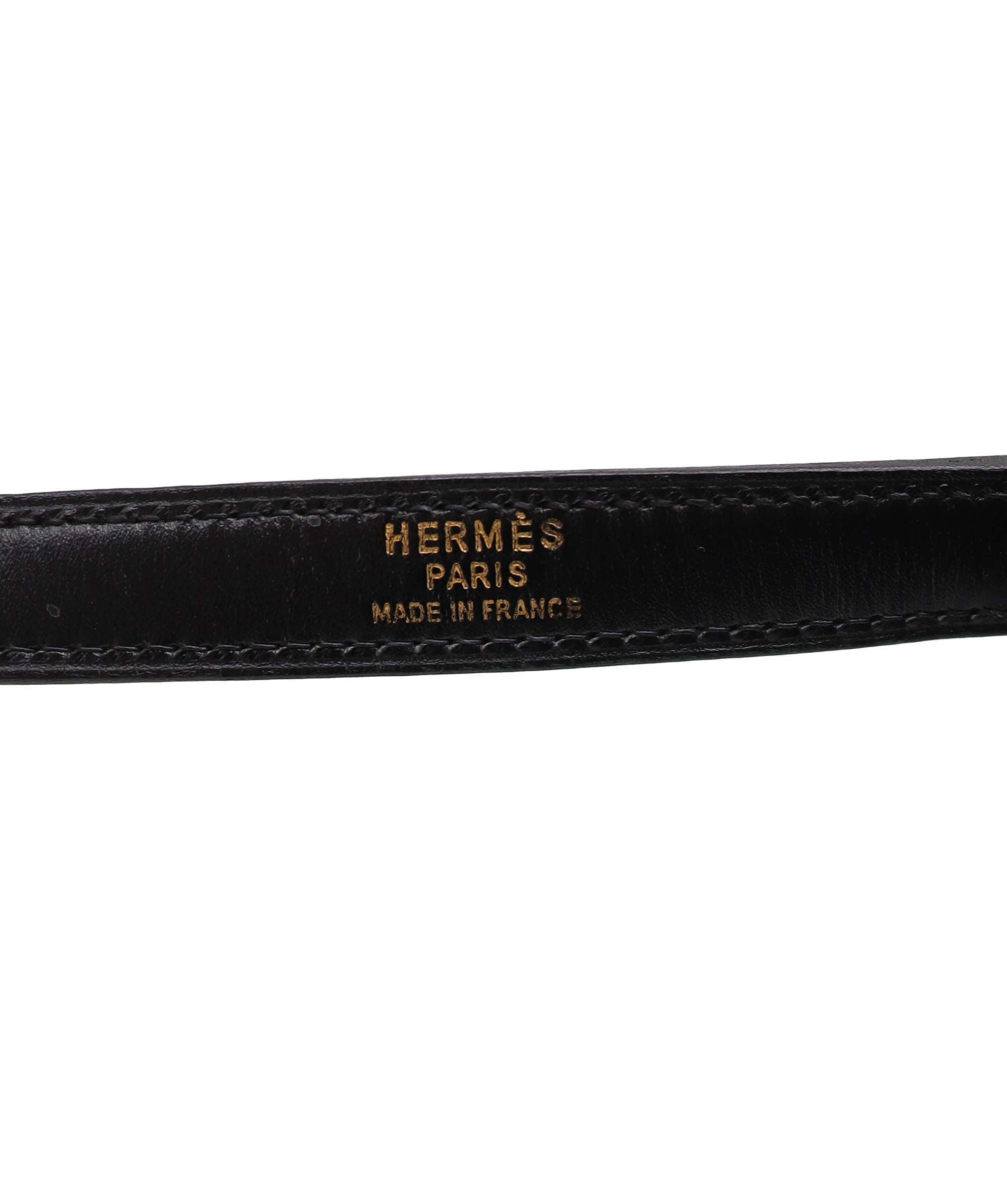 Hermès Hermes Kelly Shoulder Black PHW DXBS3519 CIRCLE S 1989