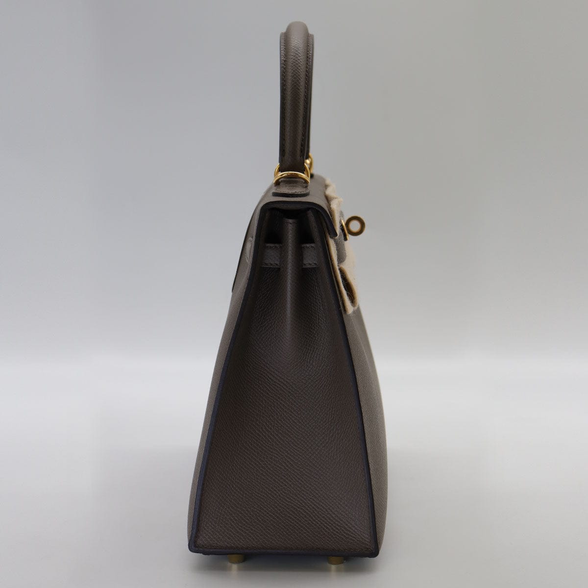 hermès HERMES Kelly25 Etain Epsom GHW K B-230341