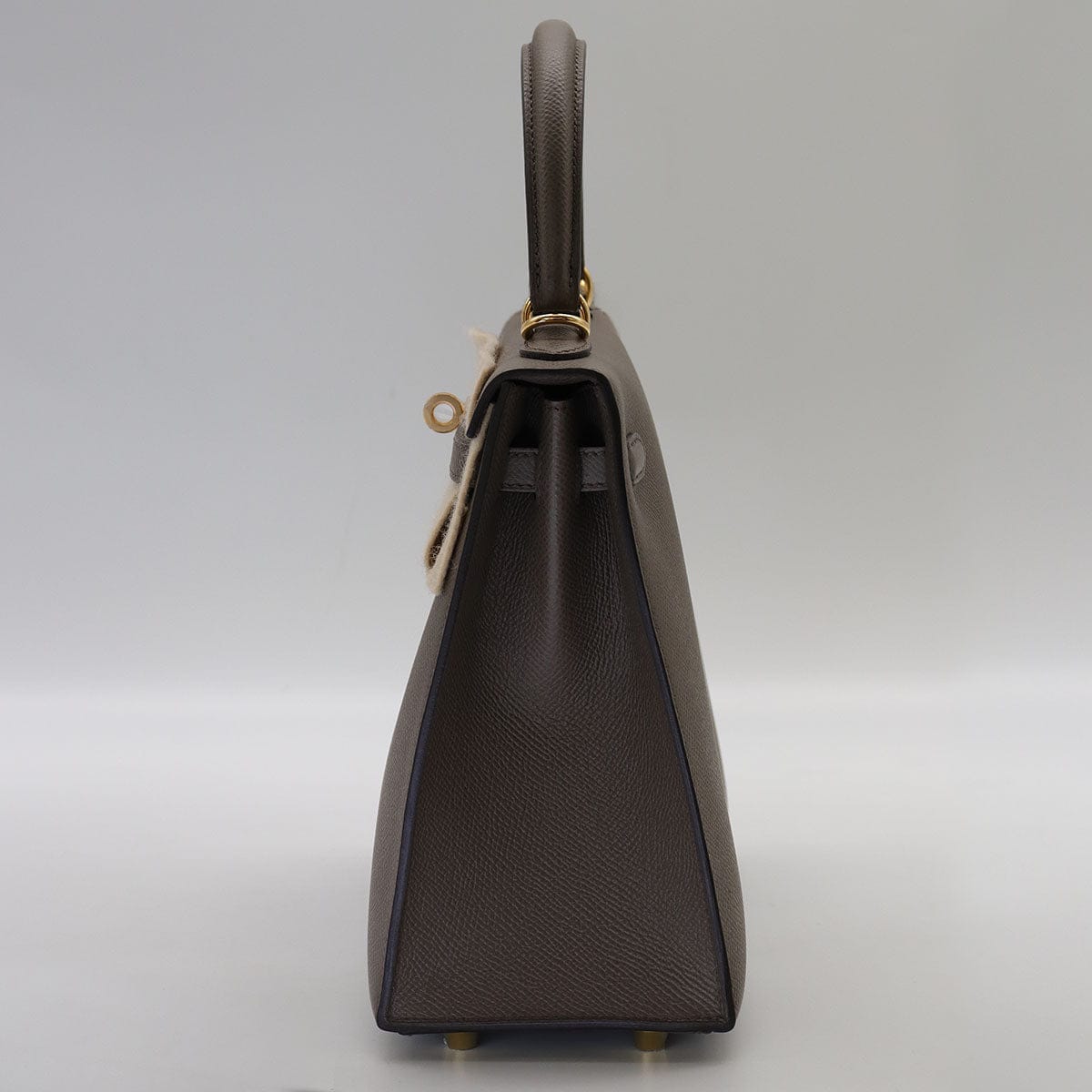 hermès HERMES Kelly25 Etain Epsom GHW K B-230341