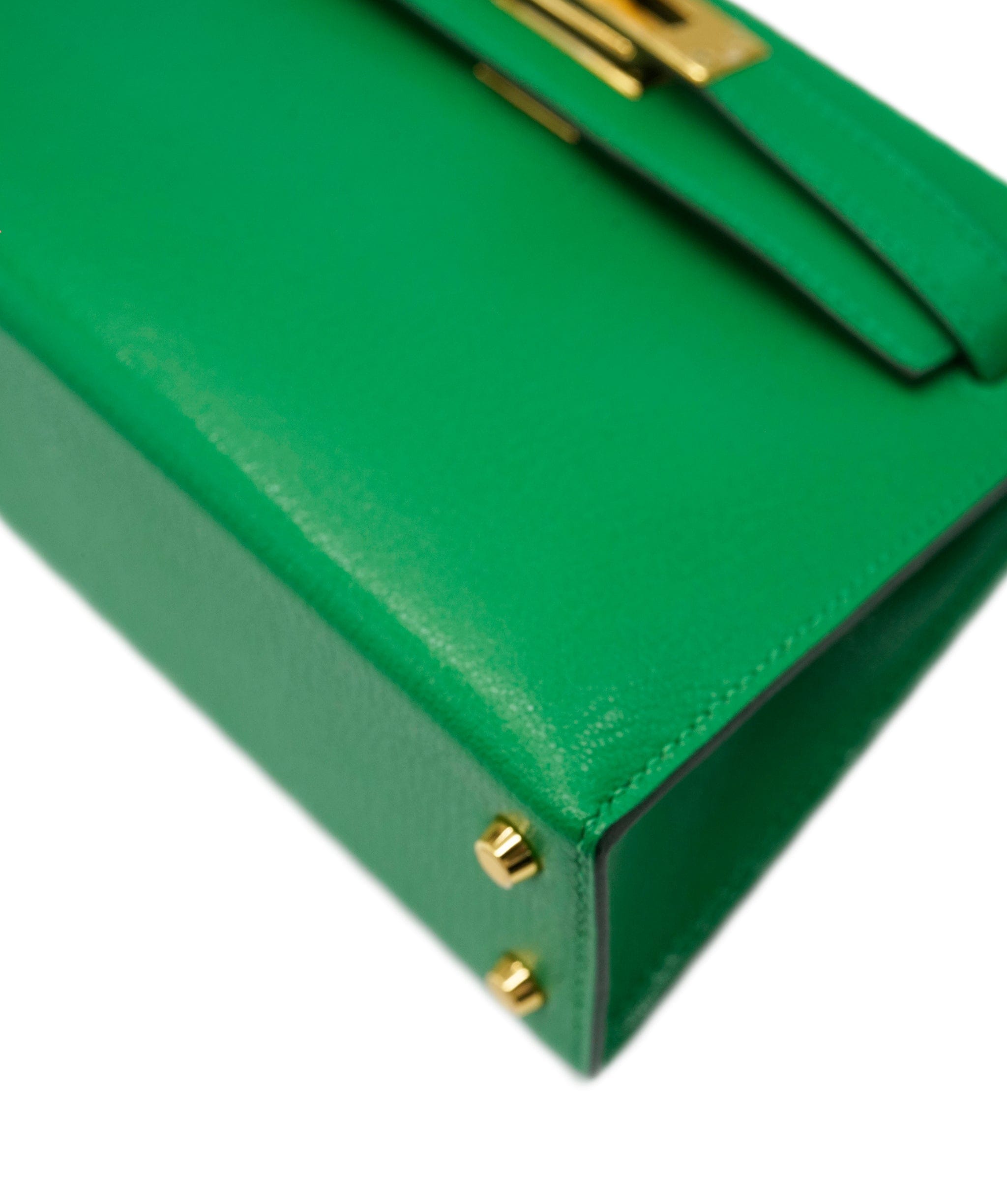 Hermès Hermes Mini Kelly 20 Vert Comic GHW ALC2465