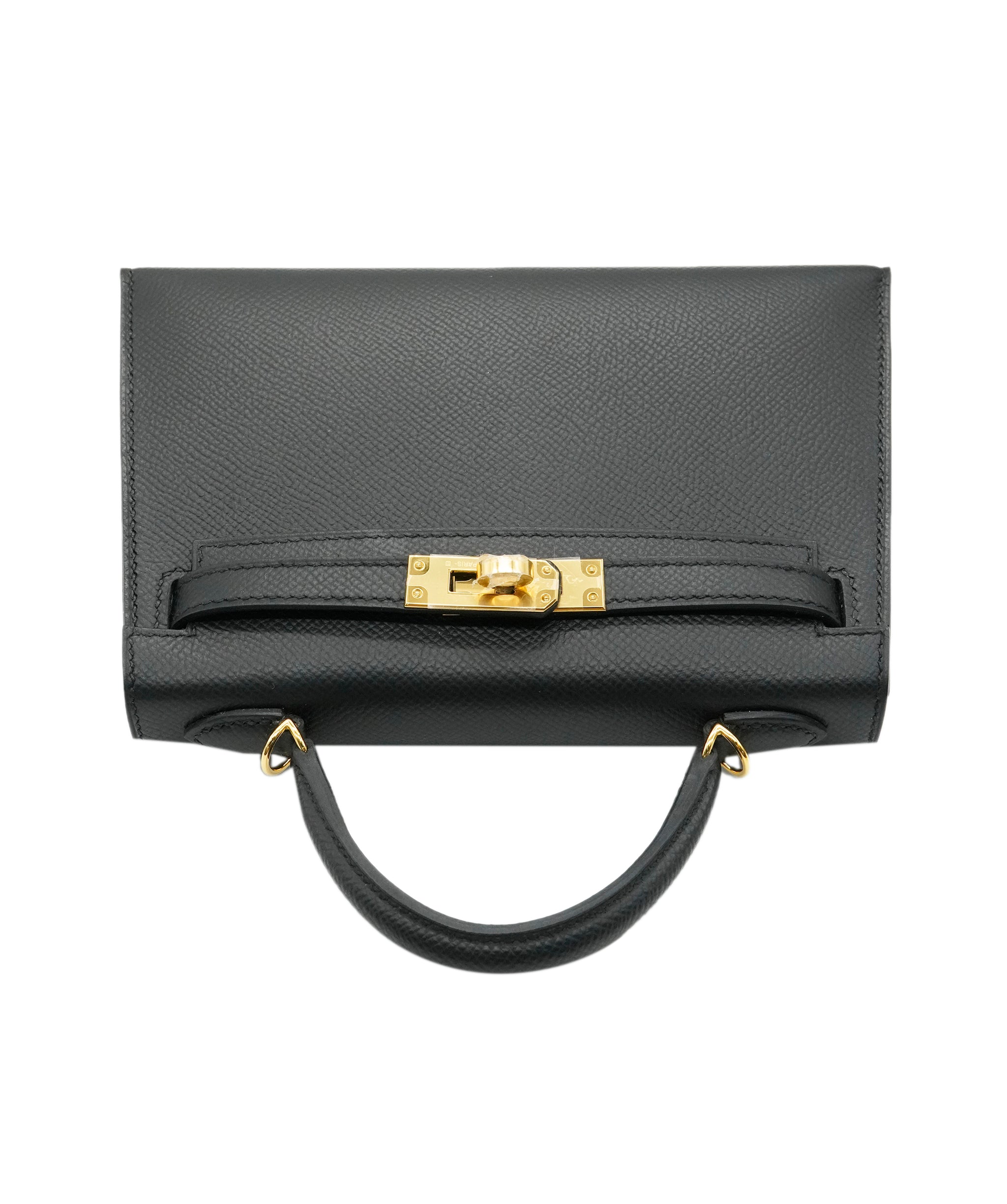 Hermès Hermès Mini Kelly Black With GHW ALC2398