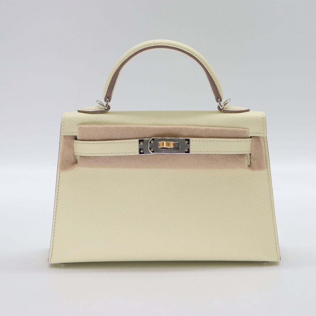 hermès HERMES Mini kelly Jaune milton Epsom EHW W B-282516
