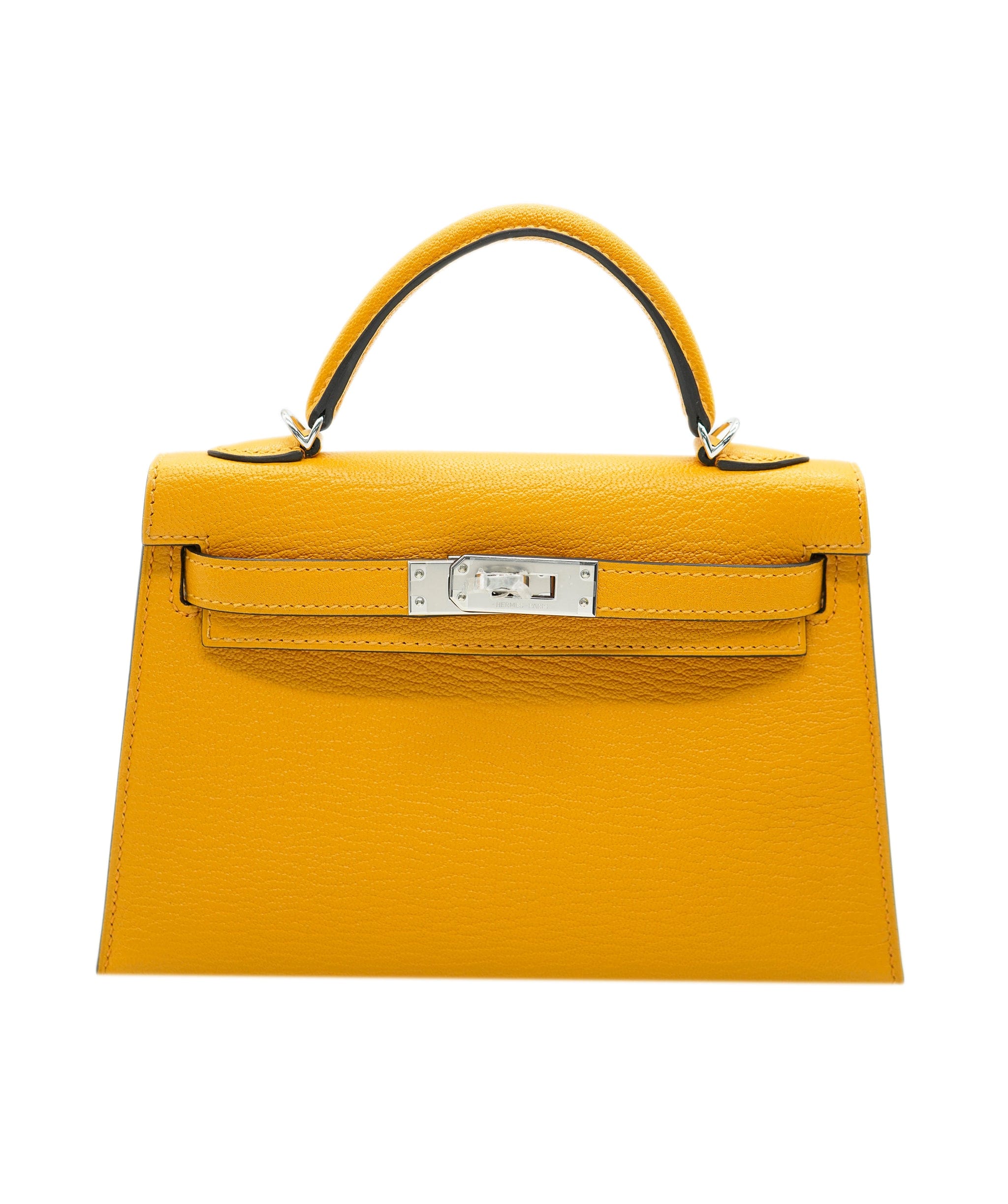 Hermès Hermes Mini Kelly Orange Epsom with PHW ALC2402