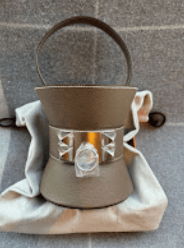 Hermes Hermes Mini medor Etoupe PHW B (2026 receipt) Epsom ALTC0731