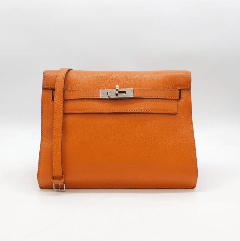Hermès Hermès Orange Swift Kelly Danse PHW ASC5771
