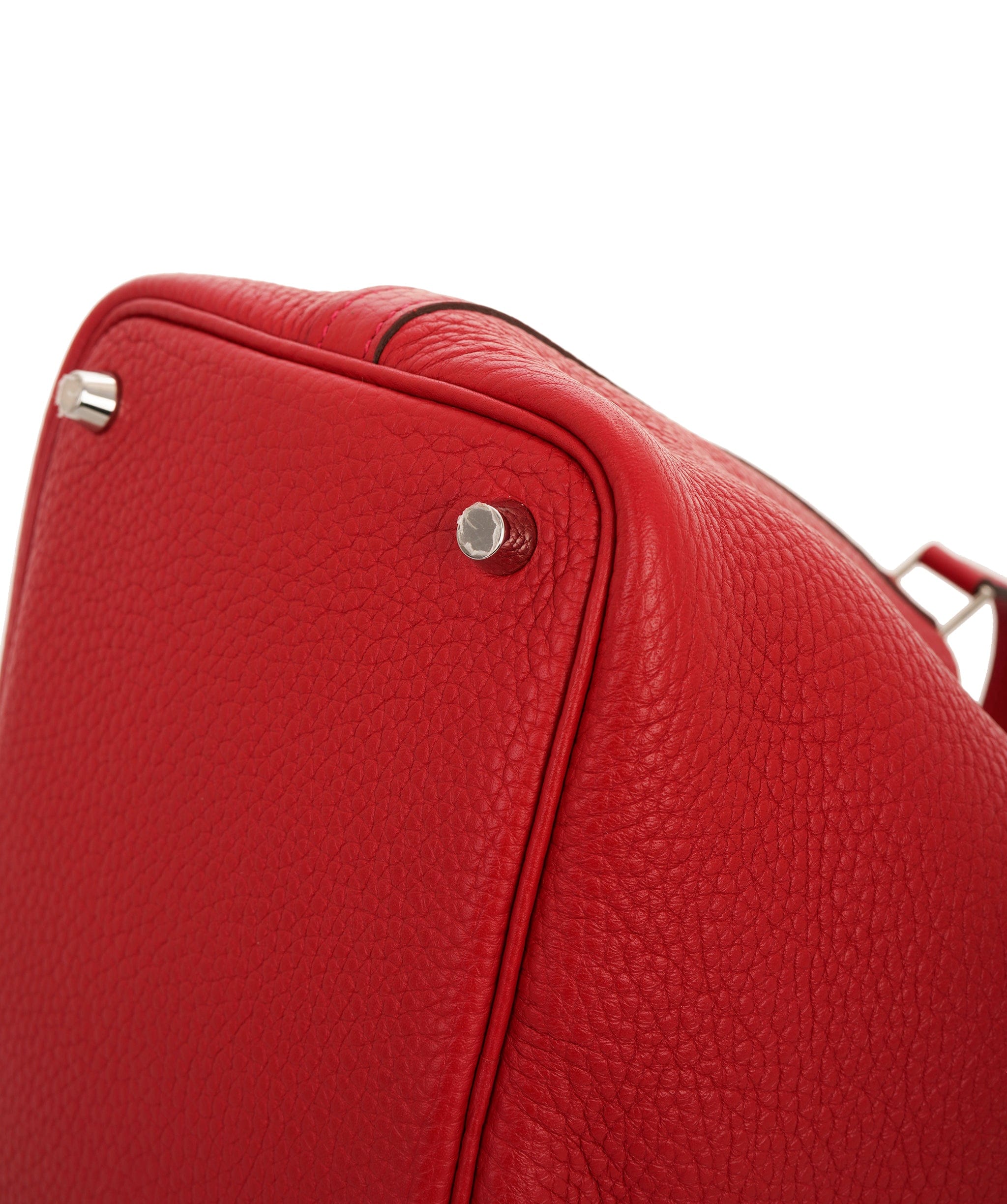 Hermès Hermes Picotin 18 Clemence Rouge Casaque ALC3130