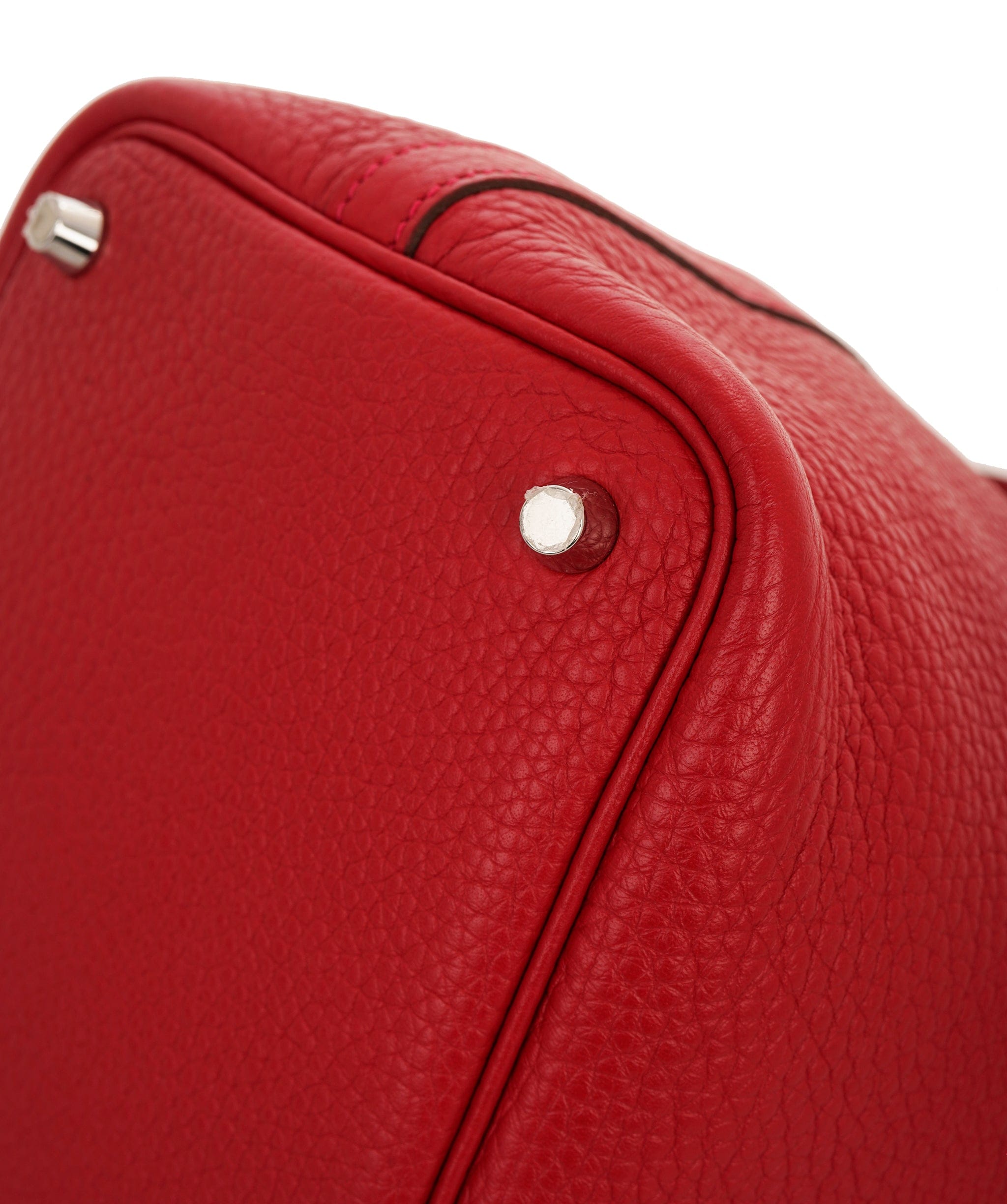 Hermès Hermes Picotin 18 Clemence Rouge Casaque ALC3130