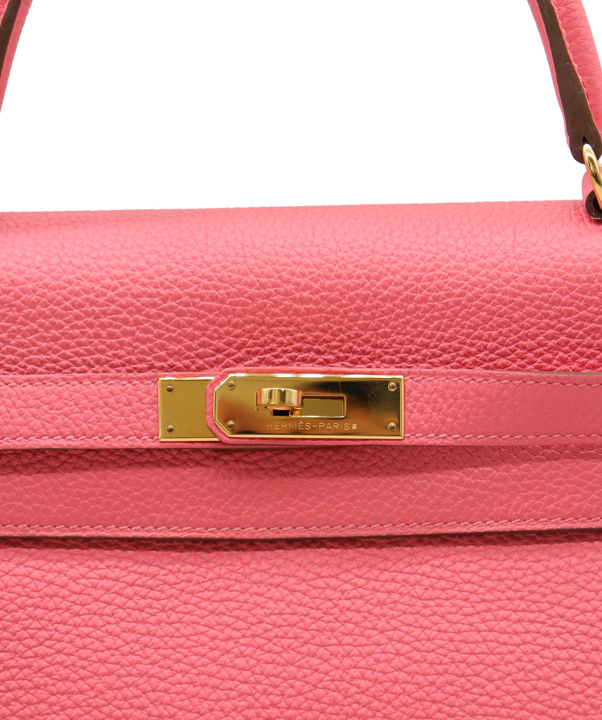 Hermès Kelly 35 rose azalee togo GHW DXBV0540