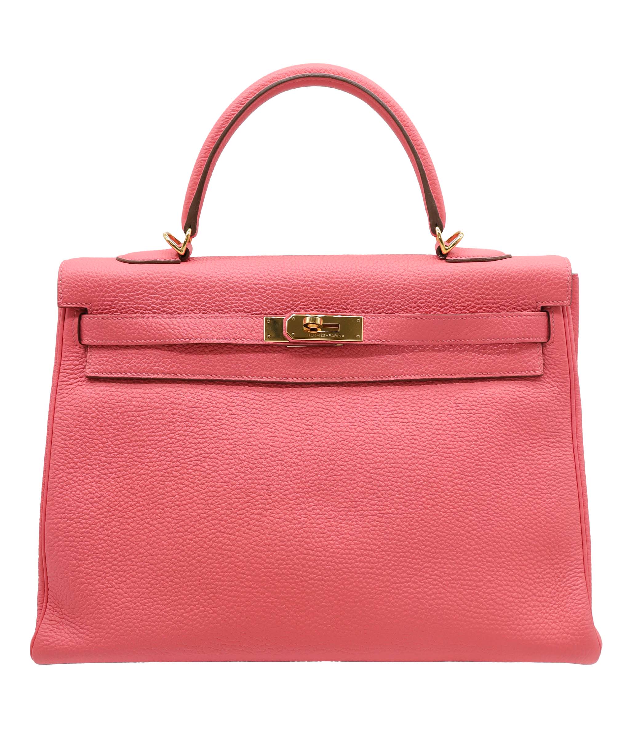 Hermès Kelly 35 rose azalee togo GHW DXBV0540