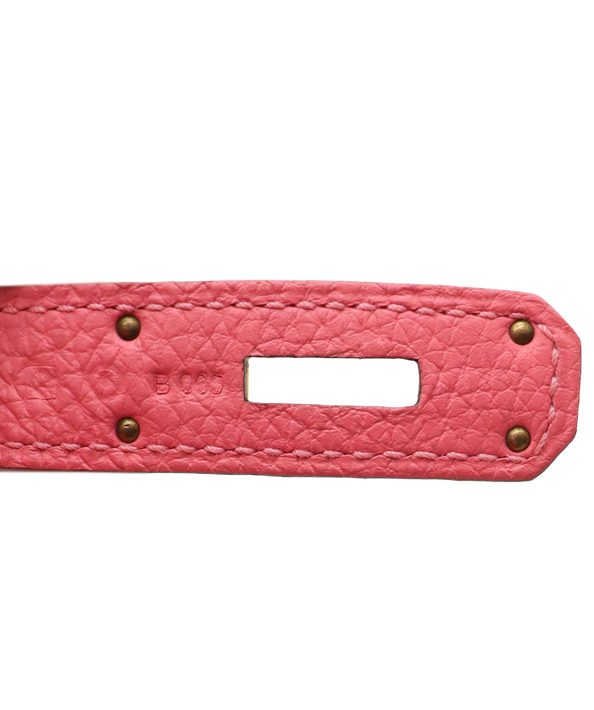 Hermès Kelly 35 rose azalee togo GHW DXBV0540