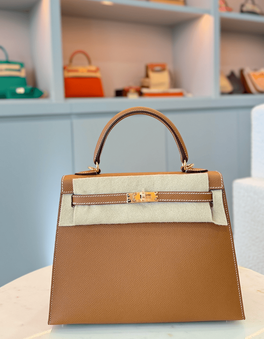 Hermès Kelly Sellier HSS 25 Gold AGC3545