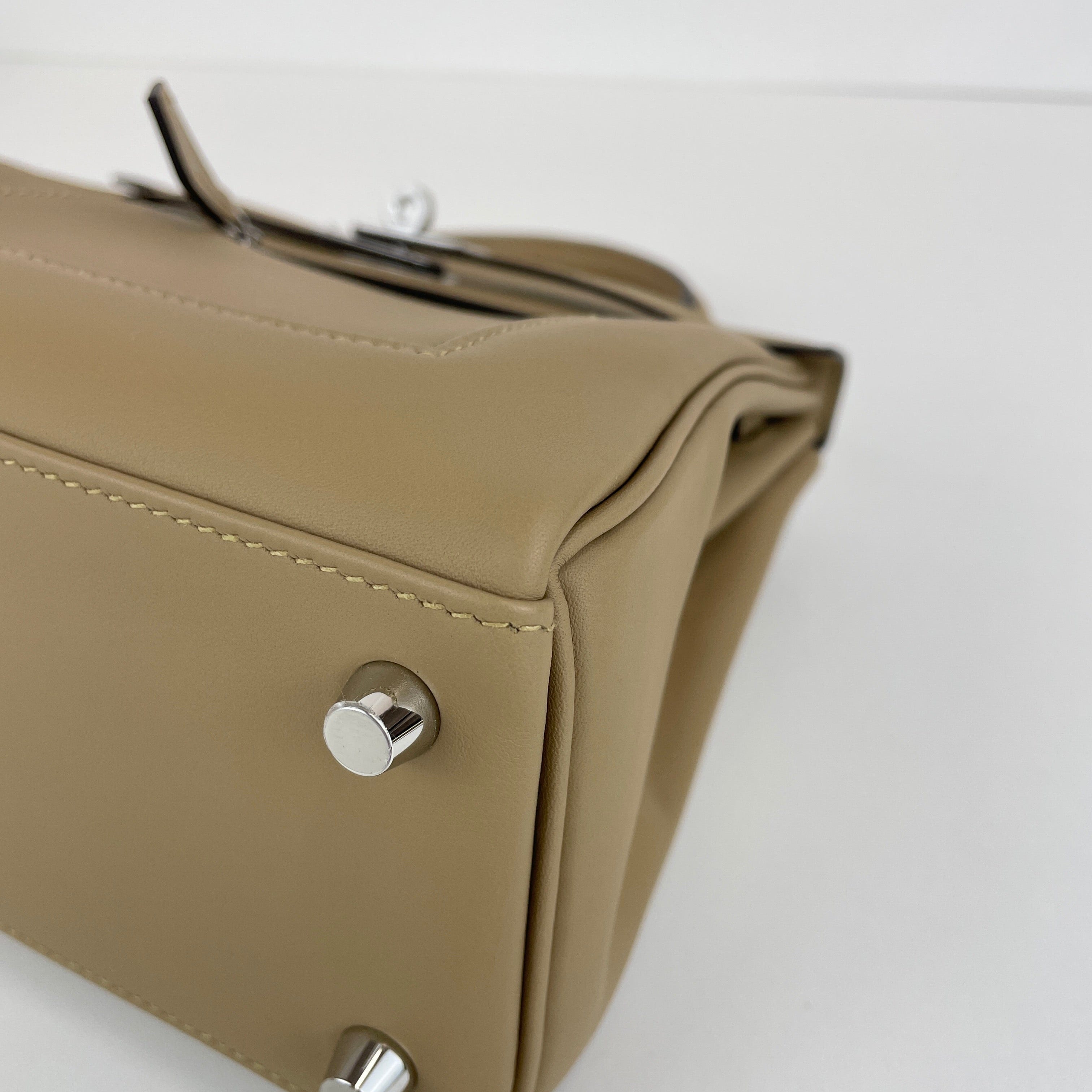 Hermès Kelly25 Colormatic Poussiere Swift PH B-334192
