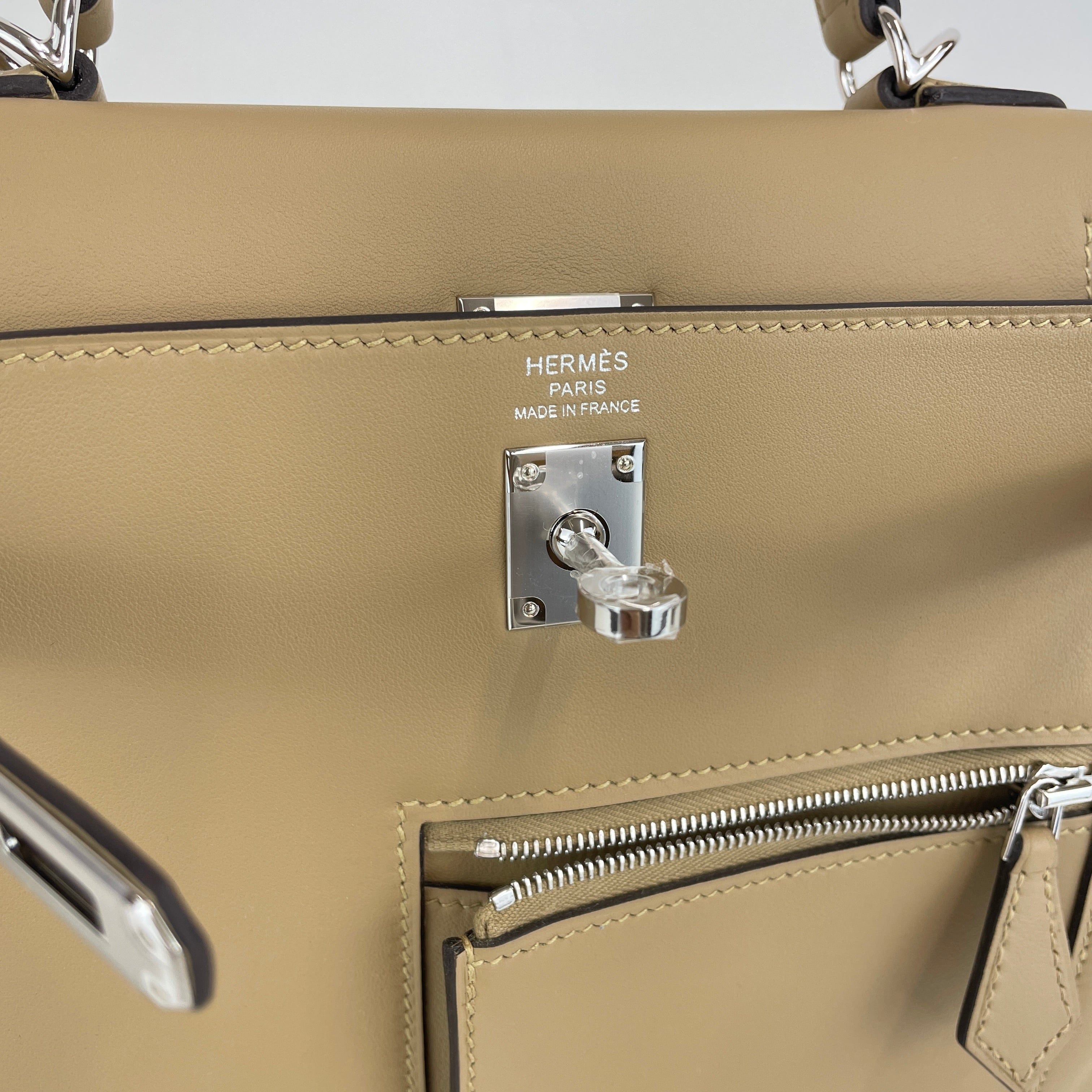 Hermès Kelly25 Colormatic Poussiere Swift PH B-334192