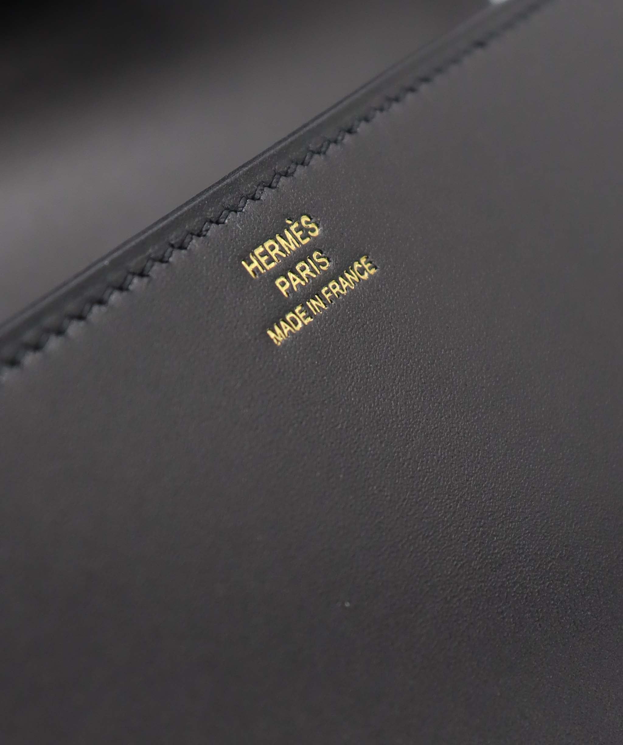 Hermès Medor Black Box GHW Stamp C DXBS6084
