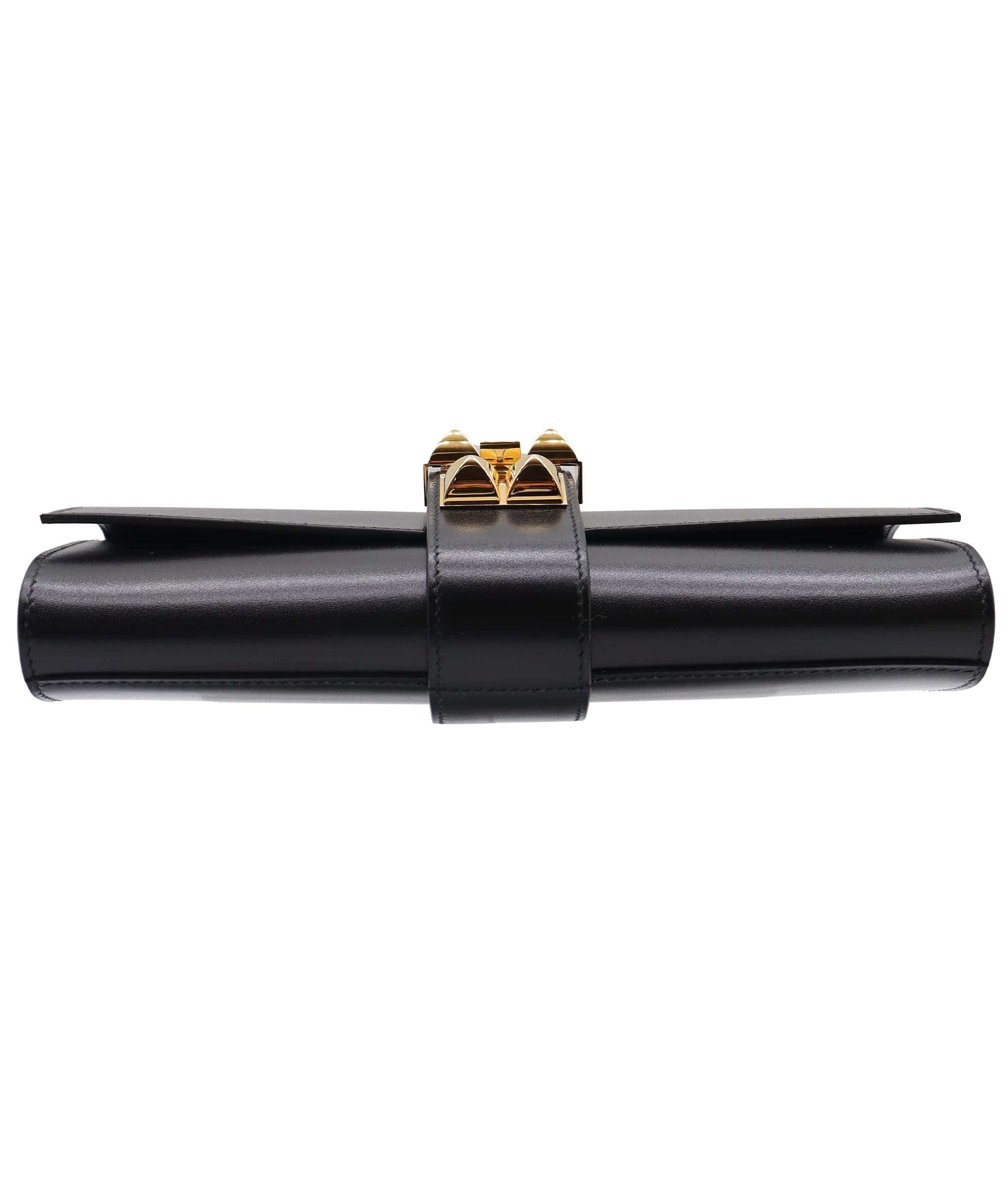 Hermès Medor Black Box GHW Stamp C DXBS6084