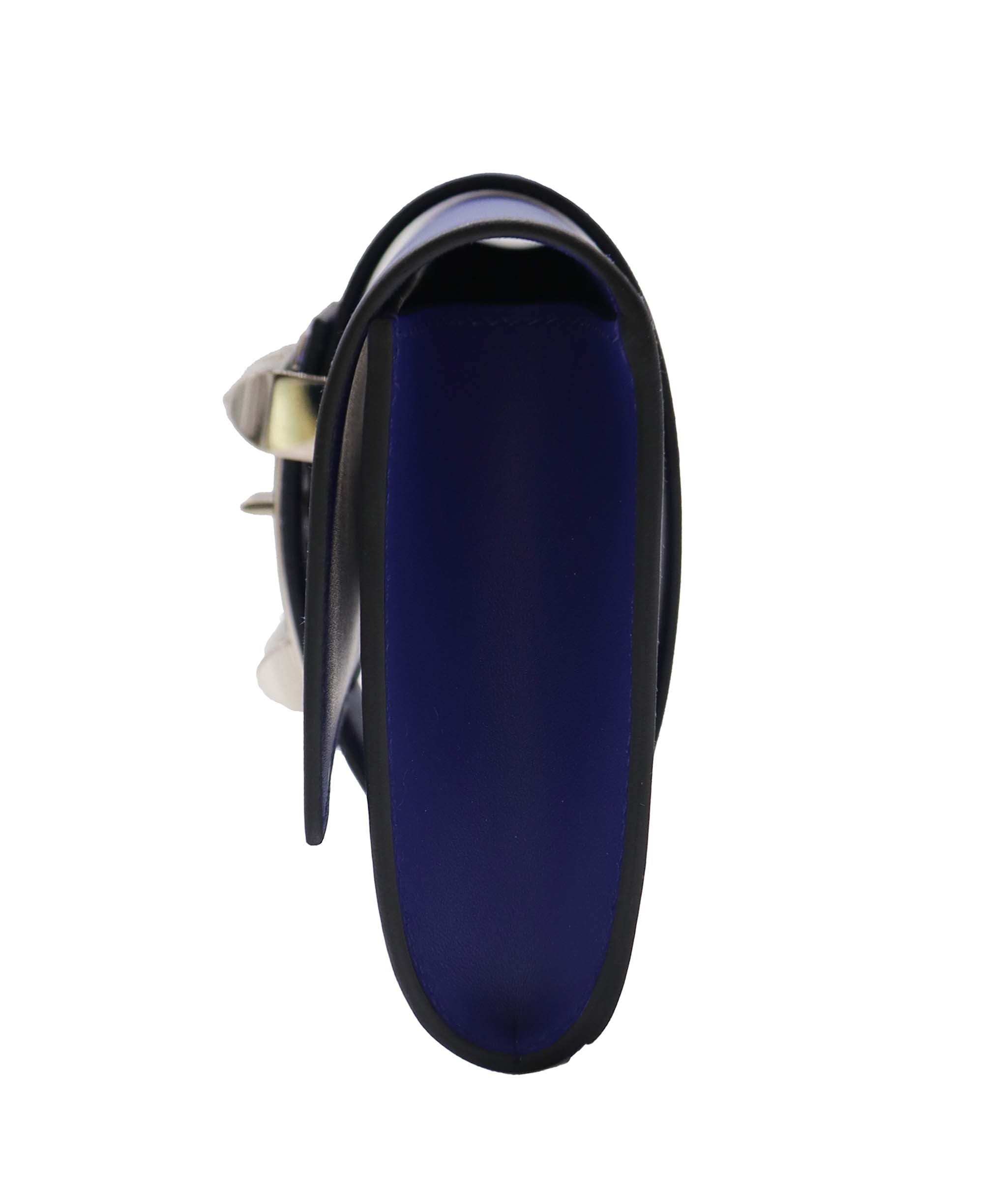 Hermès Medor Blue Electric PHW Stamp C DXBS6086